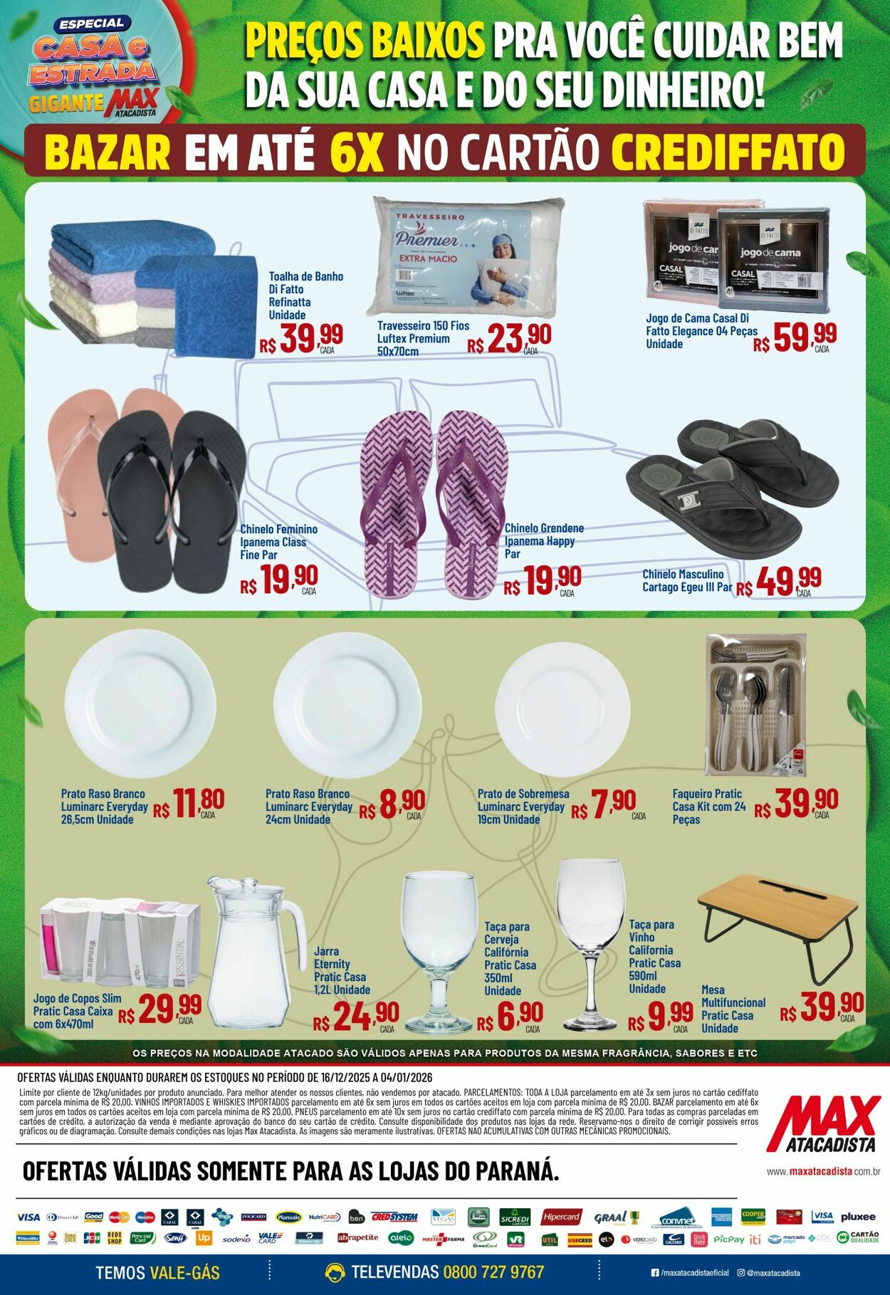 Folheto Max Atacadista 15.12.2025 - 20.12.2025