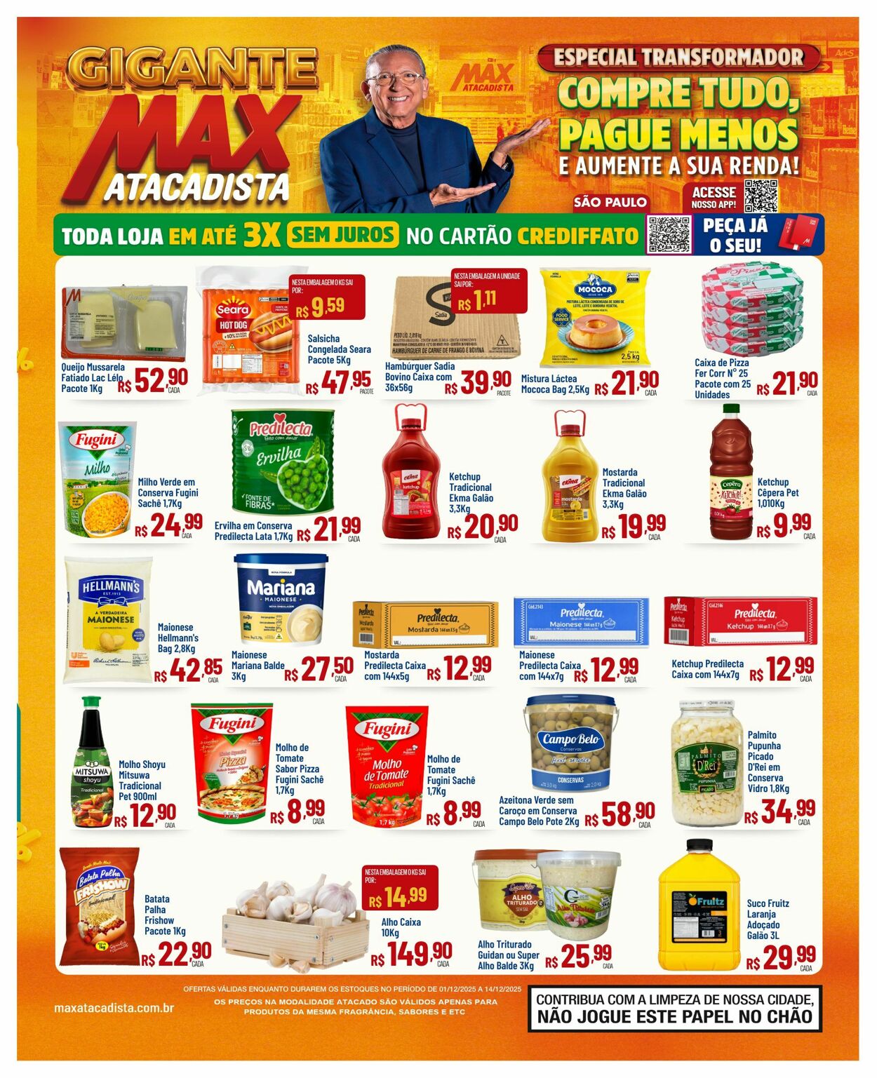 Folheto Max Atacadista 08.12.2025 - 13.12.2025
