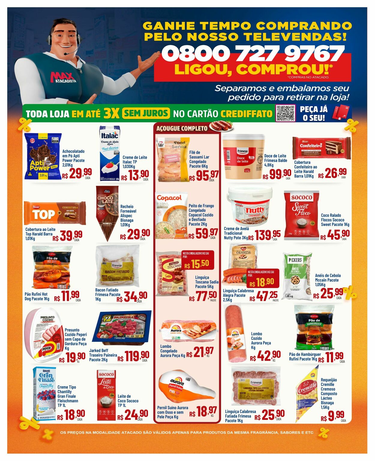 Folheto Max Atacadista 08.12.2025 - 13.12.2025