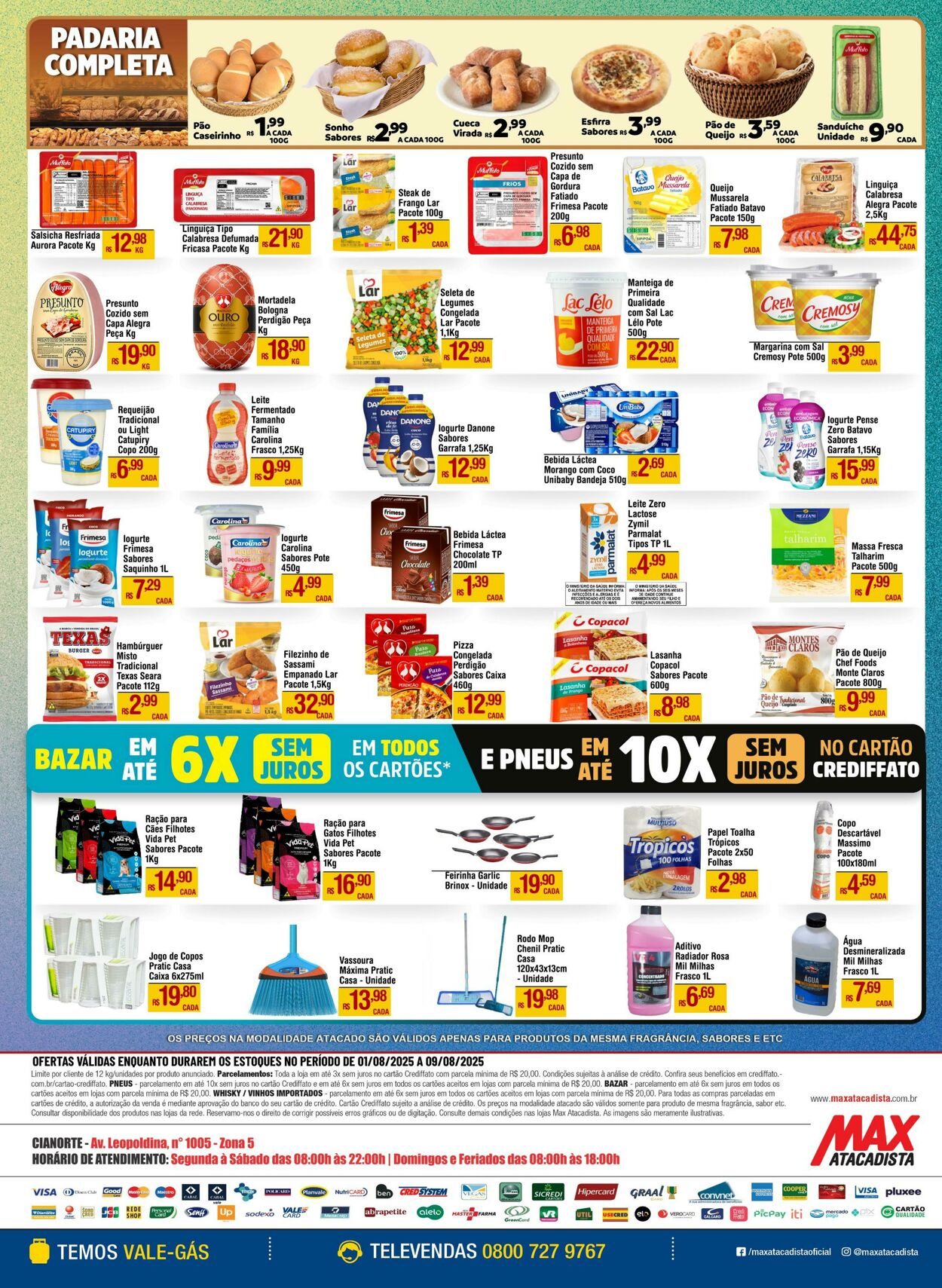 Folheto Max Atacadista 04.08.2025 - 09.08.2025
