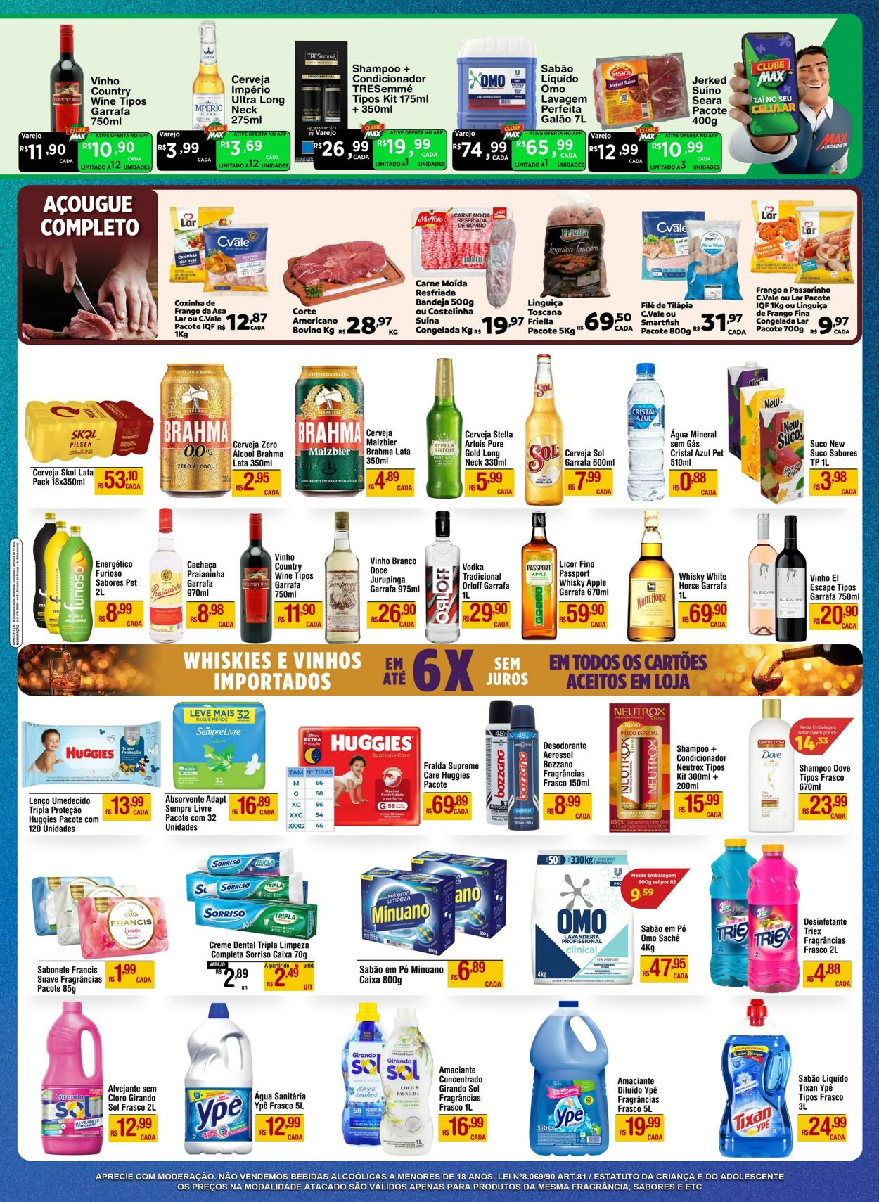 Folheto Max Atacadista 04.08.2025 - 09.08.2025