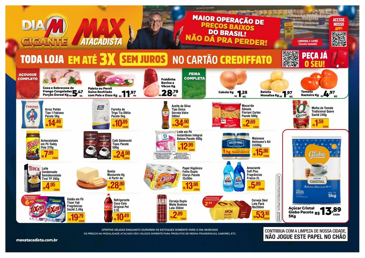 Folheto Max Atacadista 04.08.2025 - 09.08.2025