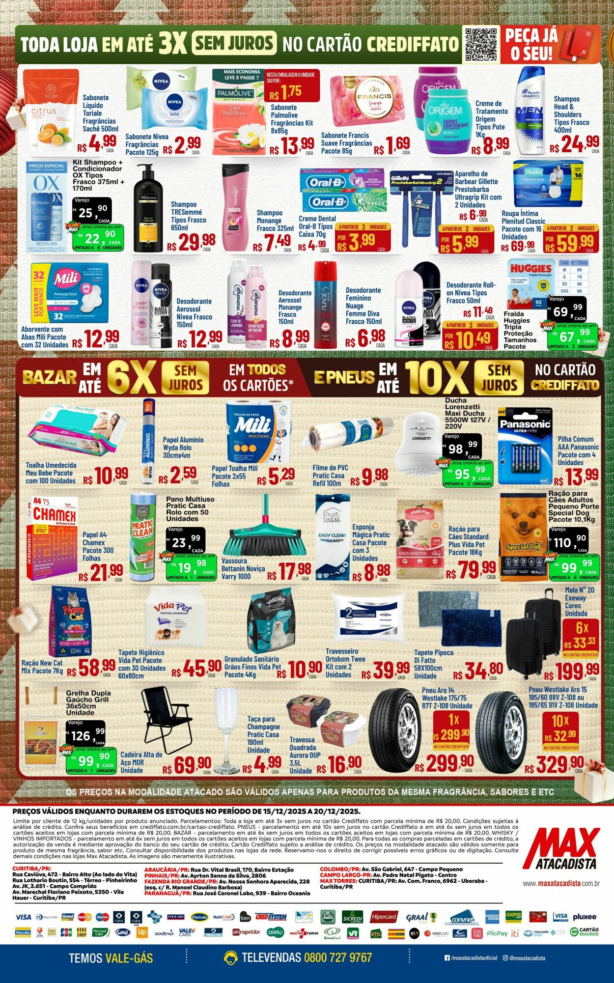Folheto Max Atacadista 15.12.2025 - 20.12.2025