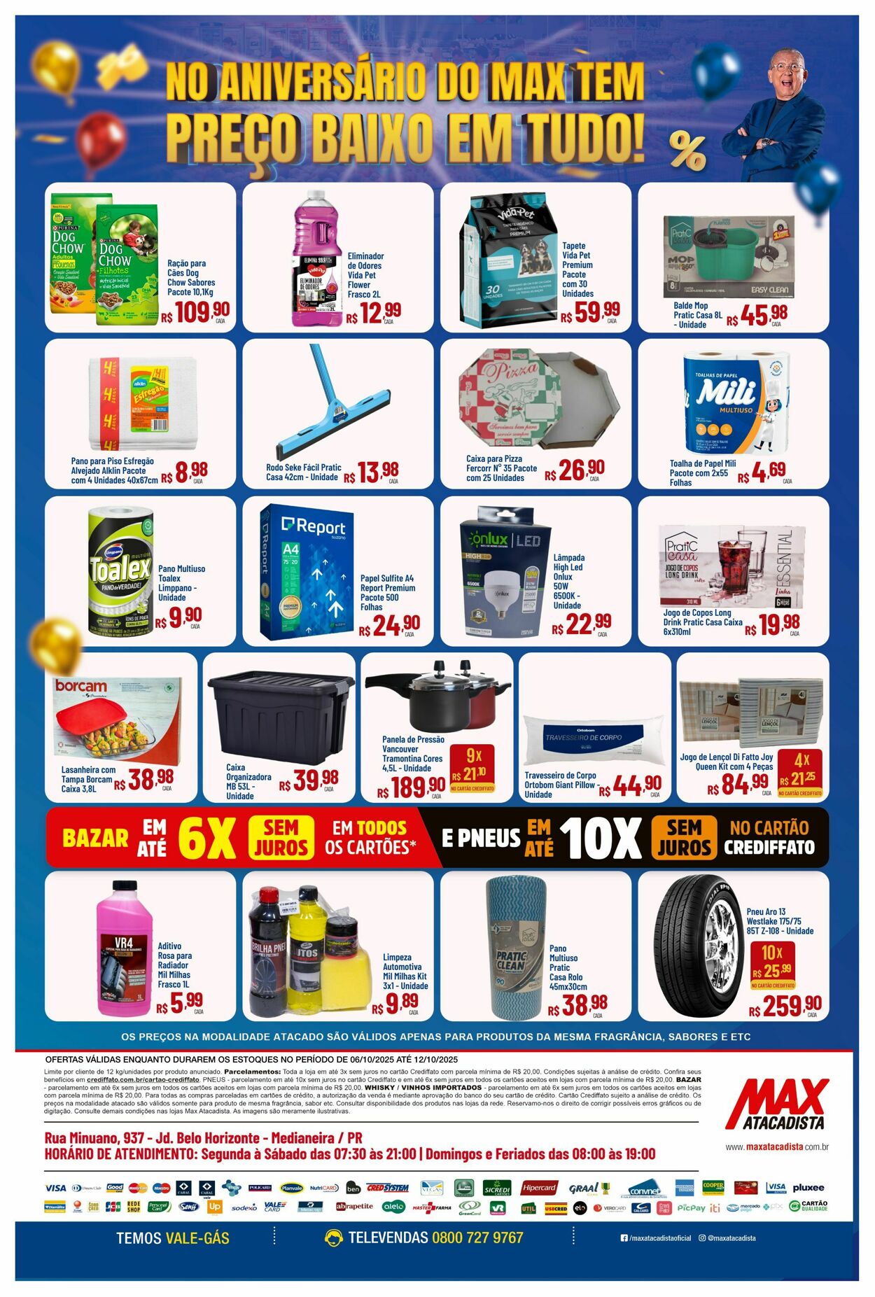 Folheto Max Atacadista 06.10.2025 - 11.10.2025