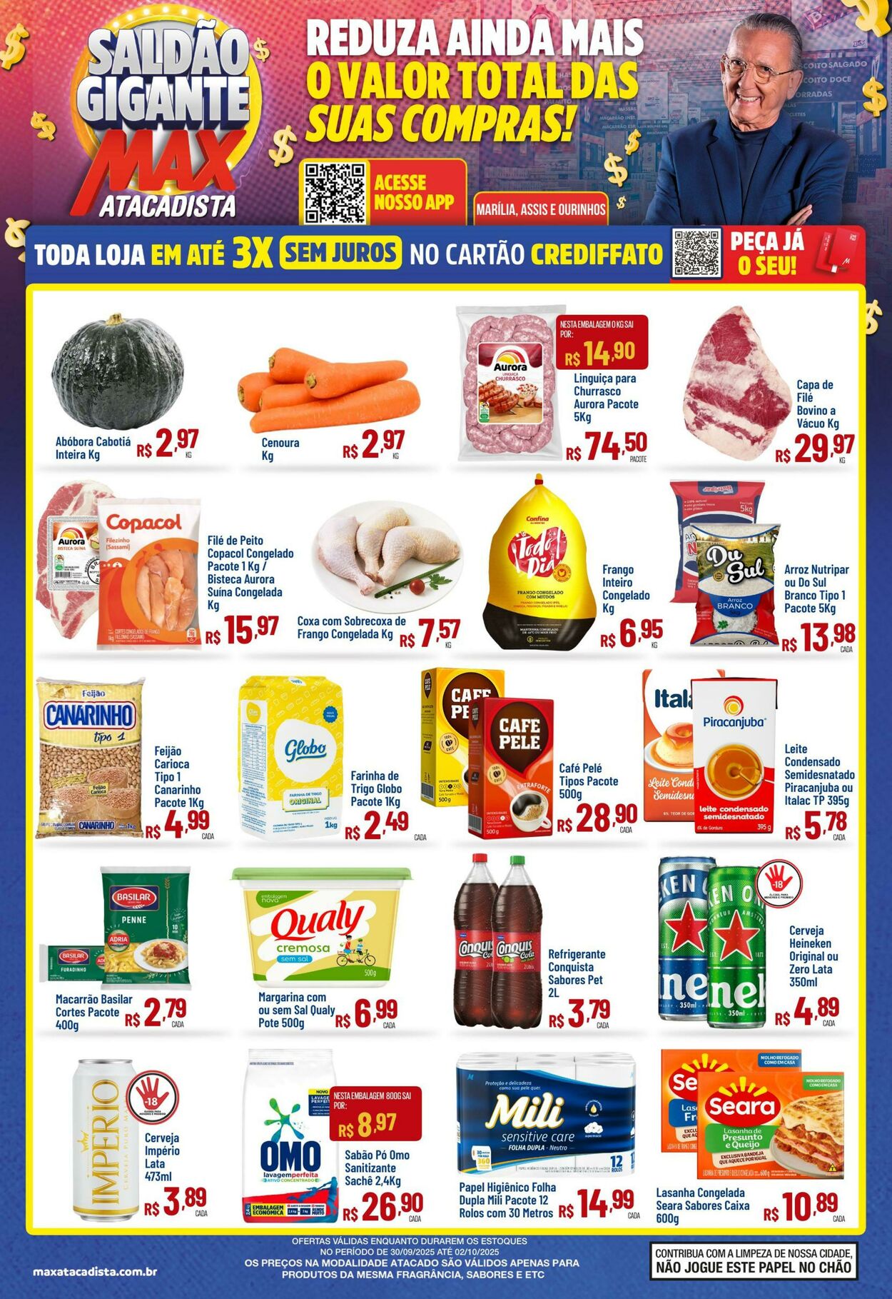 Folheto Max Atacadista 29.09.2025 - 04.10.2025