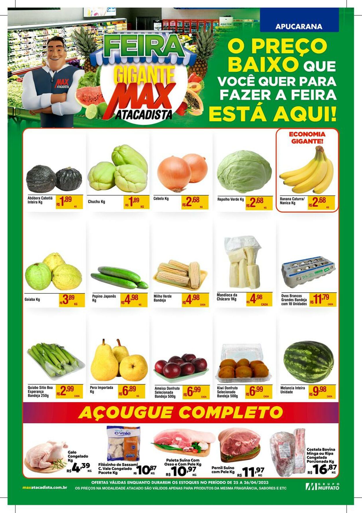 Folheto Max Atacadista 24.04.2023 - 29.04.2023