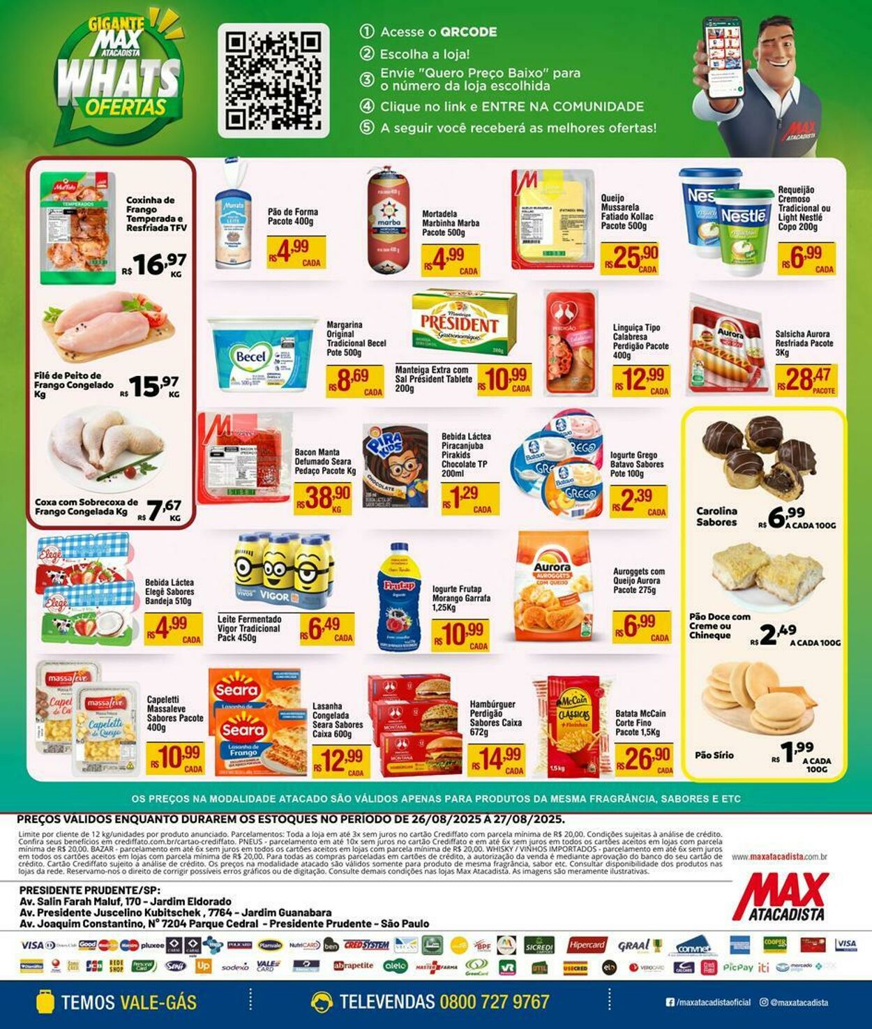 Folheto Max Atacadista 25.08.2025 - 30.08.2025