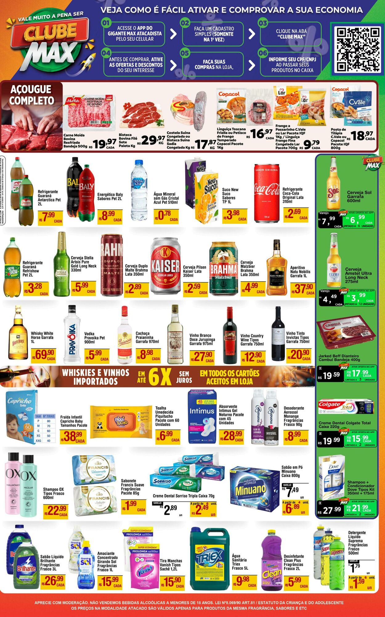 Folheto Max Atacadista 18.08.2025 - 23.08.2025