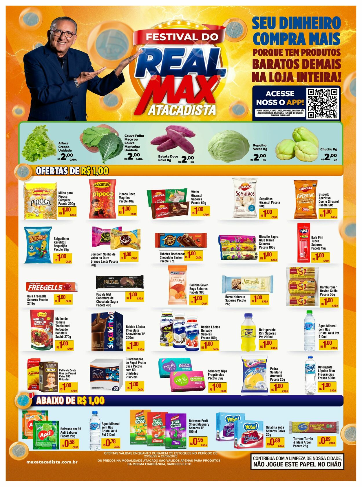 Folheto Max Atacadista 18.08.2025 - 23.08.2025