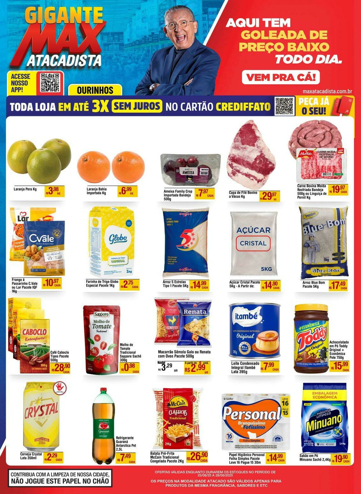 Folheto Max Atacadista 25.08.2025 - 30.08.2025