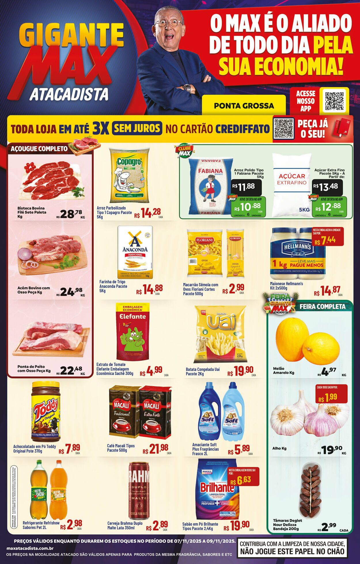 Folheto Max Atacadista 03.11.2025 - 08.11.2025