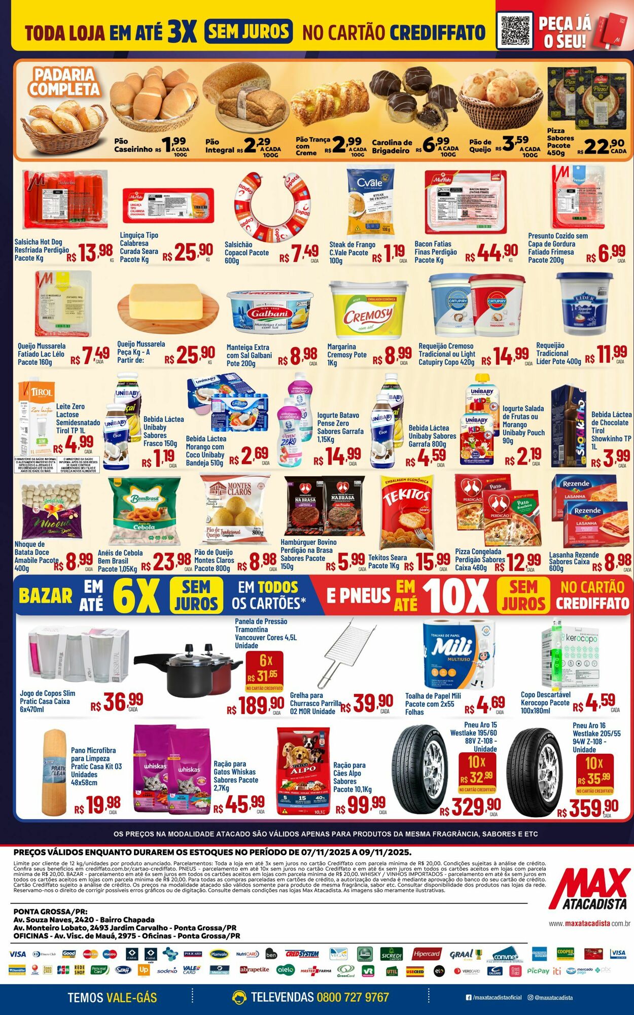 Folheto Max Atacadista 03.11.2025 - 08.11.2025