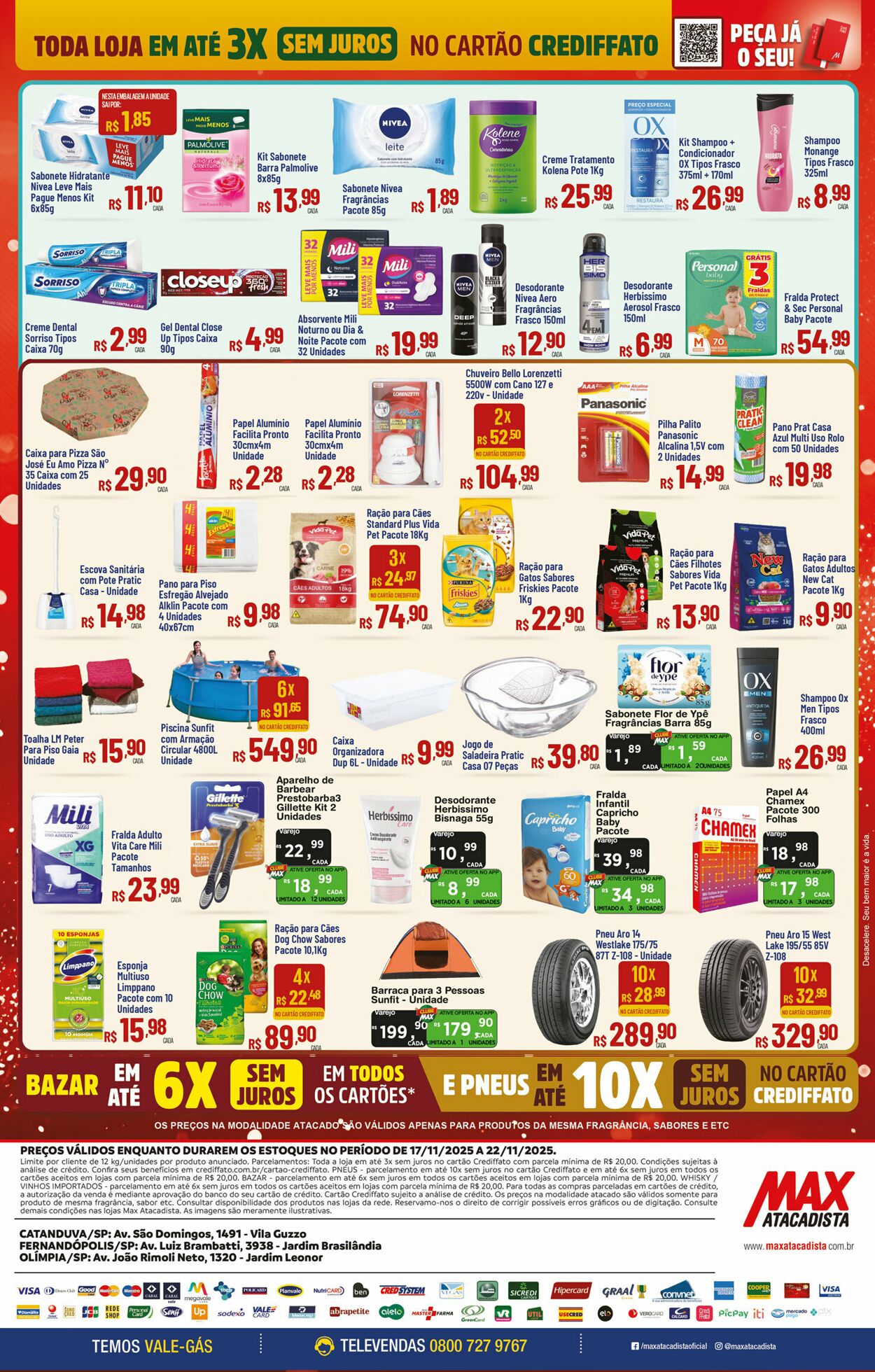 Folheto Max Atacadista 17.11.2025 - 22.11.2025