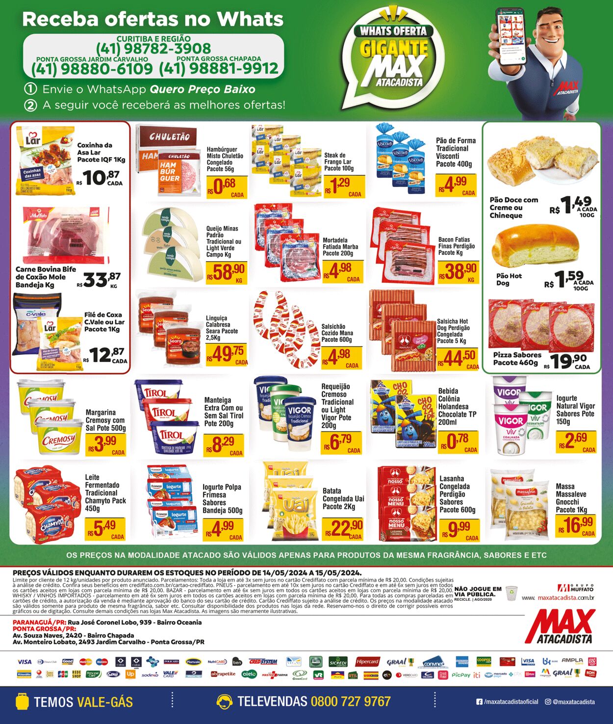 Folheto Max Atacadista 13.05.2024 - 18.05.2024