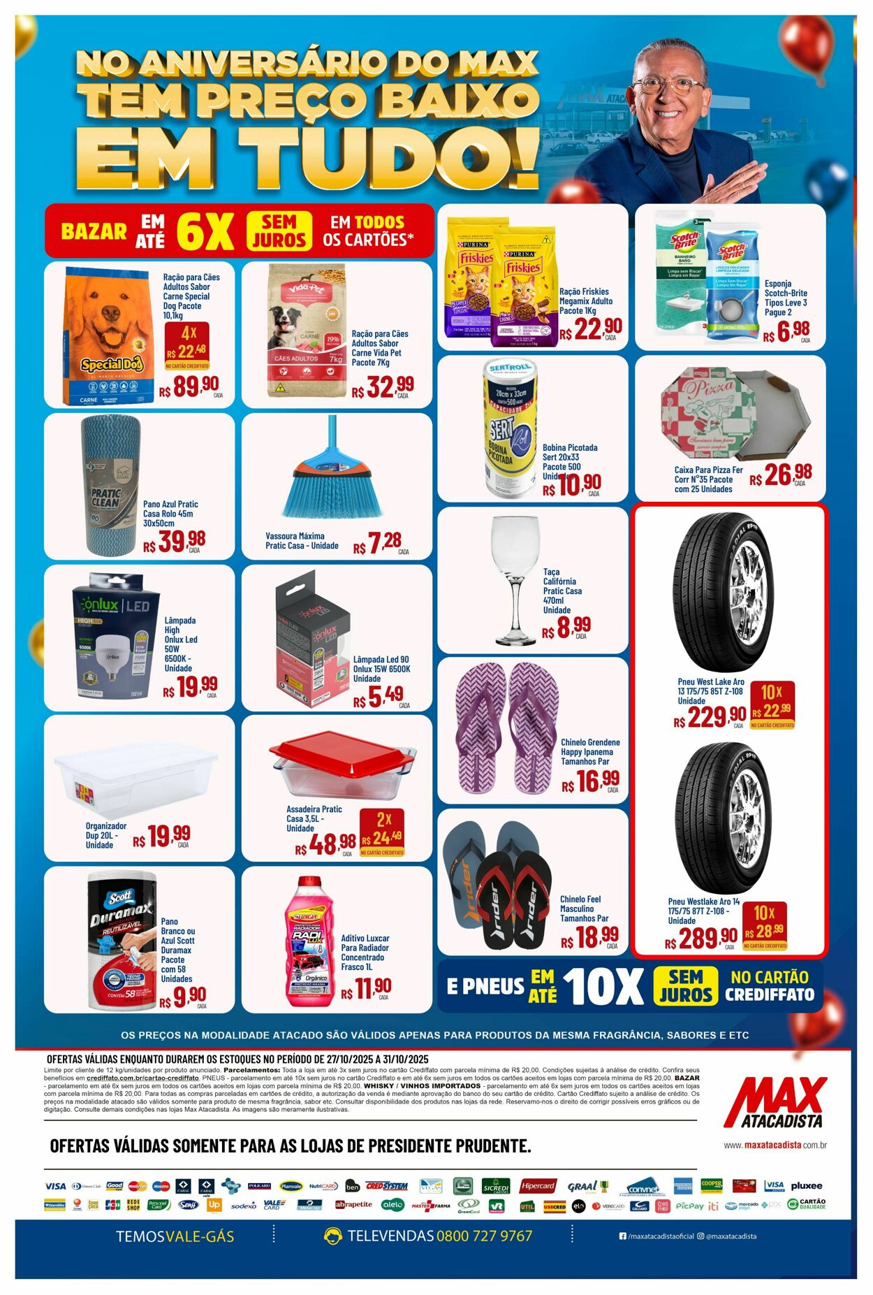 Folheto Max Atacadista 27.10.2025 - 01.11.2025