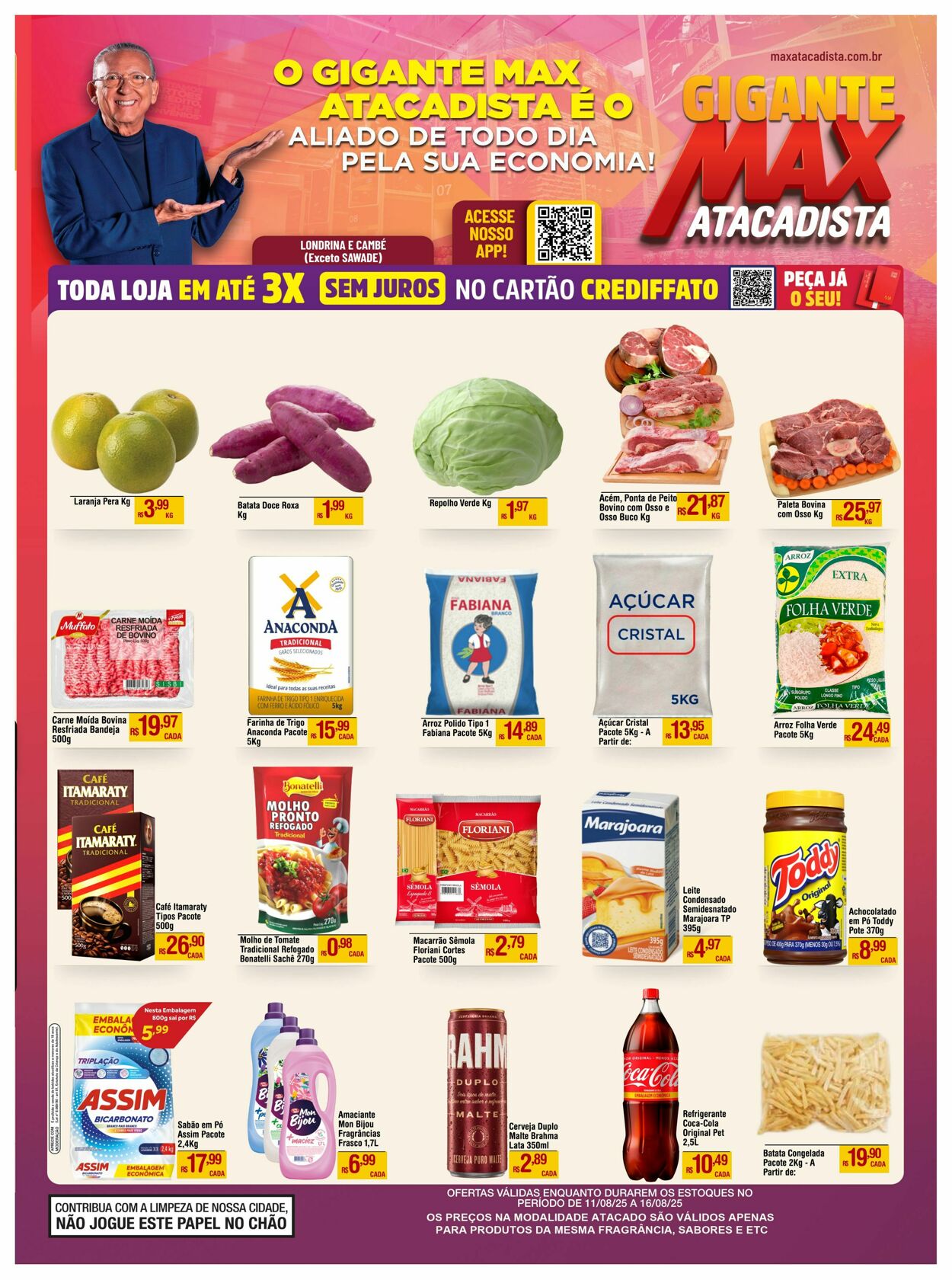 Folheto Max Atacadista 11.08.2025 - 16.08.2025