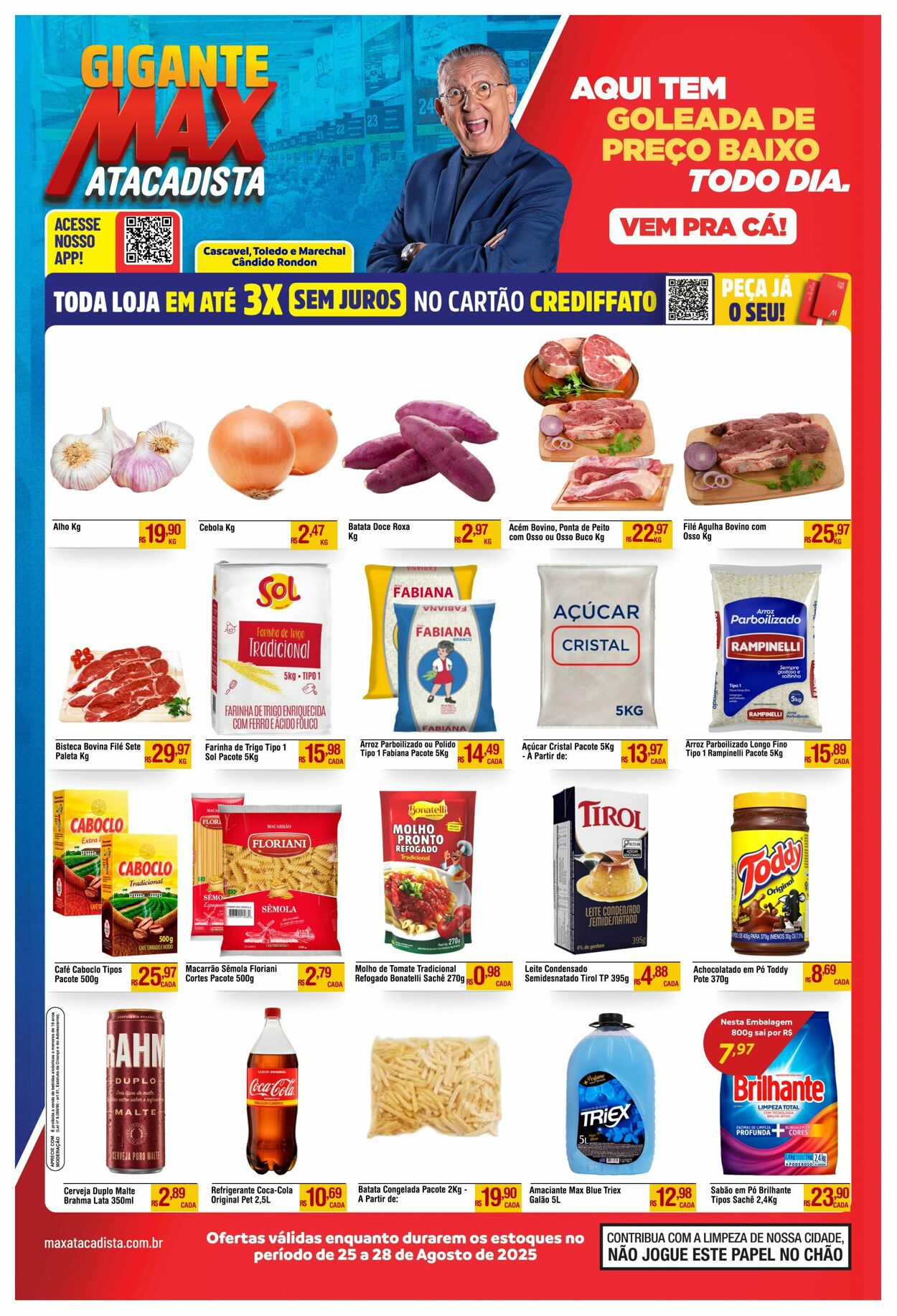 Folheto Max Atacadista 25.08.2025 - 30.08.2025