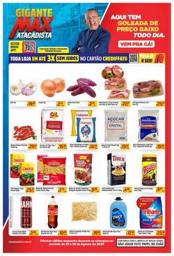 Folheto Max Atacadista 25.08.2025 - 30.08.2025