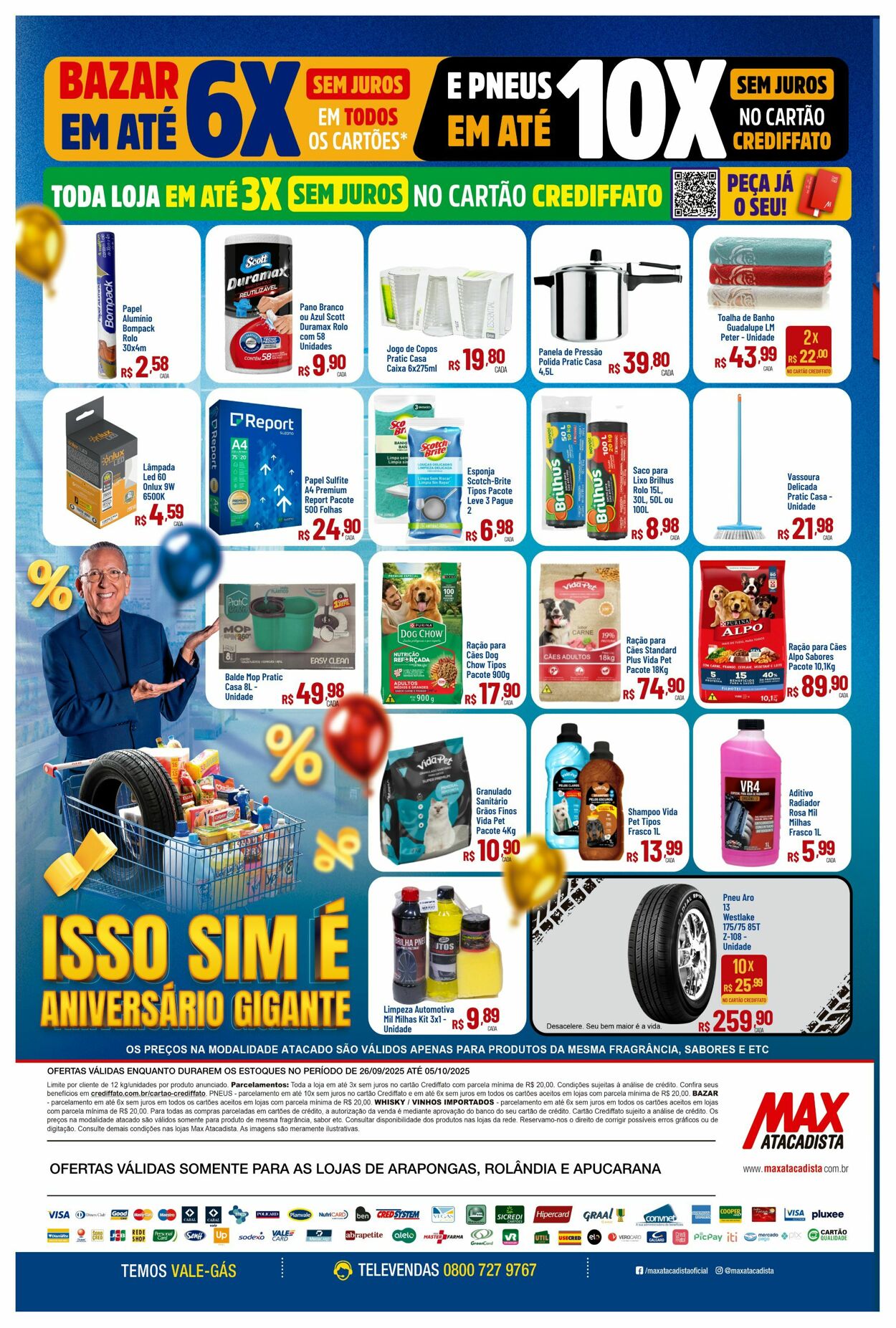 Folheto Max Atacadista 22.09.2025 - 27.09.2025