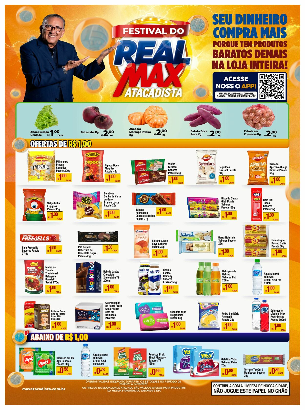 Folheto Max Atacadista 18.08.2025 - 23.08.2025