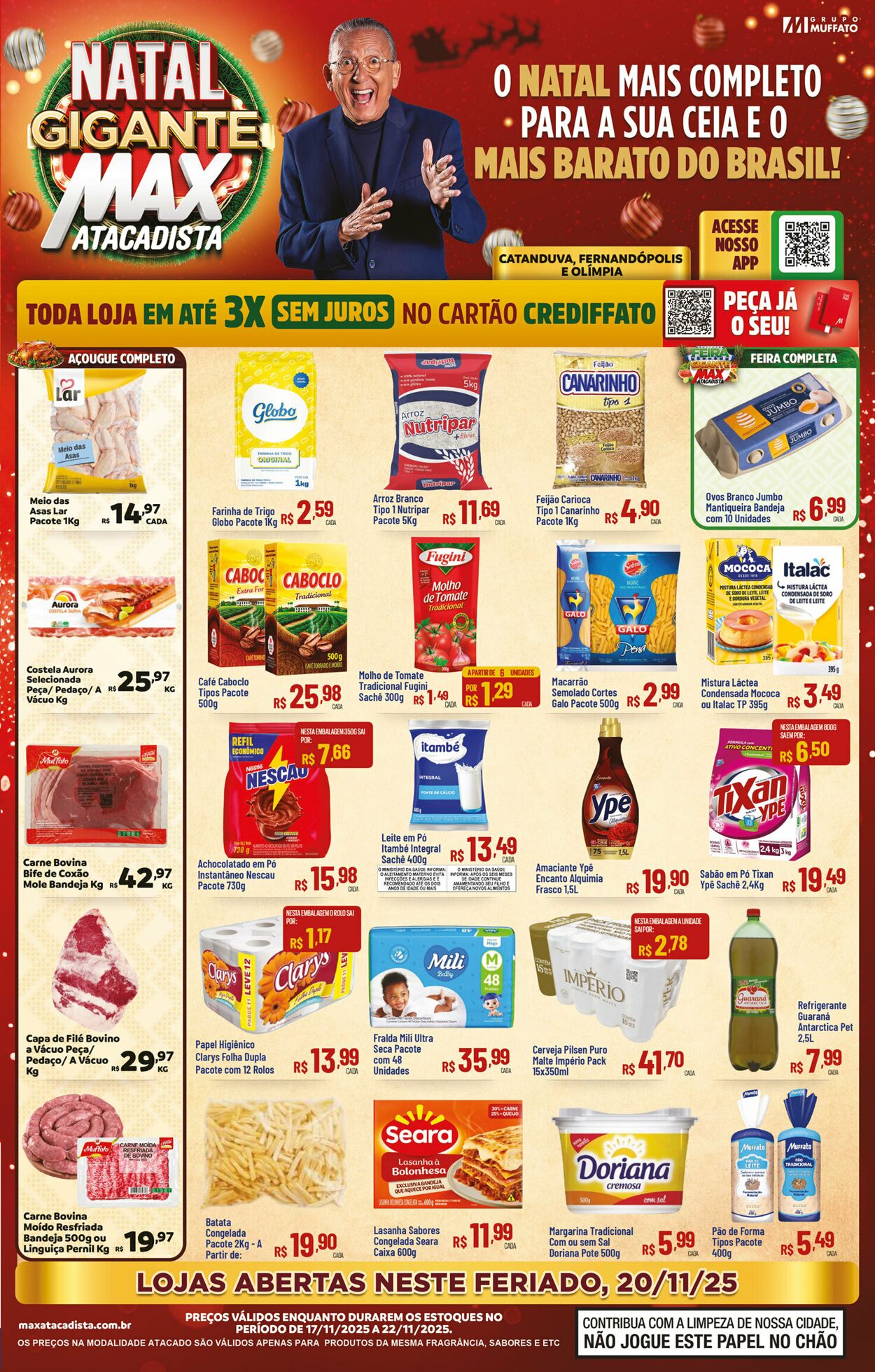 Folheto Max Atacadista 17.11.2025 - 22.11.2025