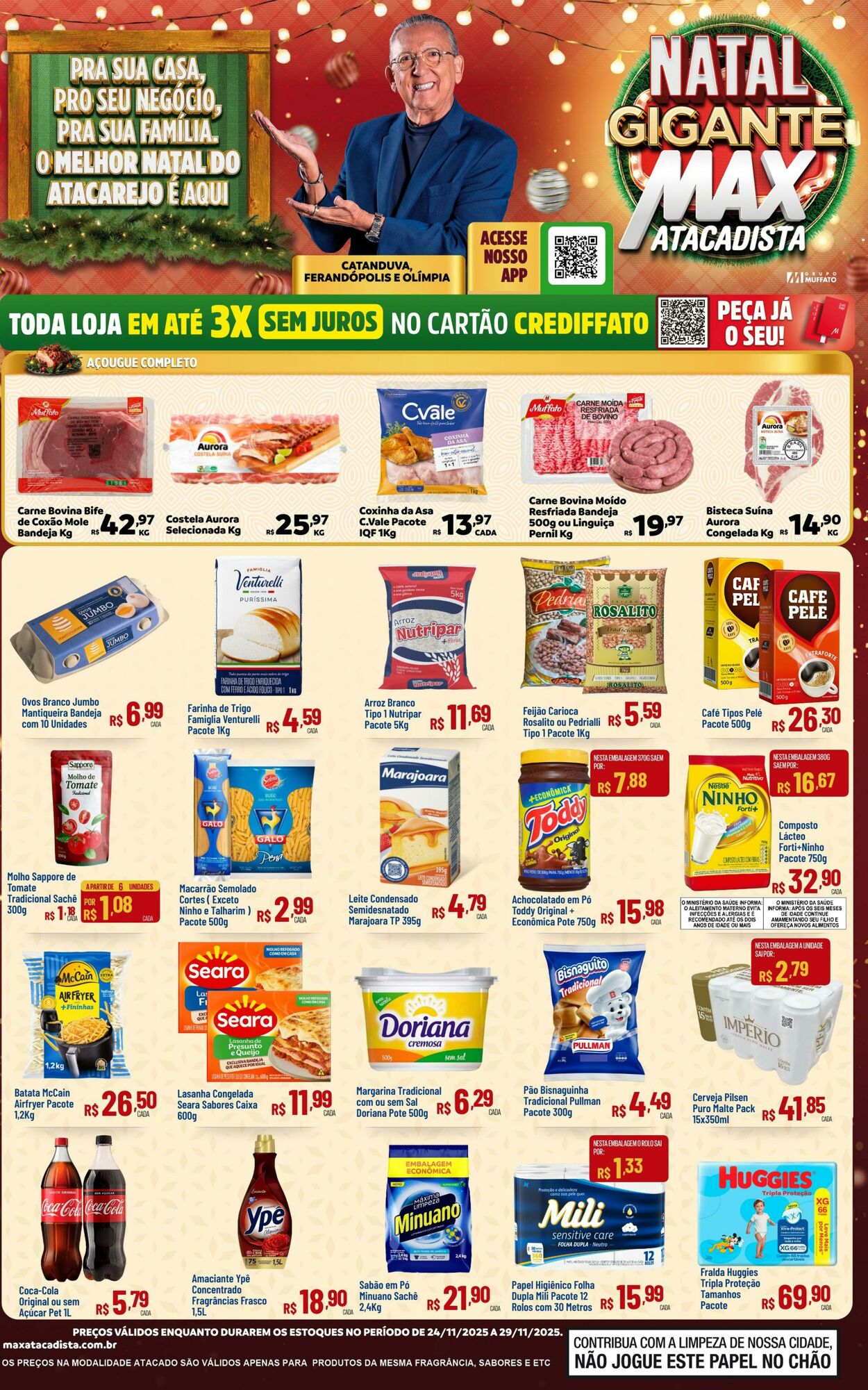 Folheto Max Atacadista 24.11.2025 - 29.11.2025