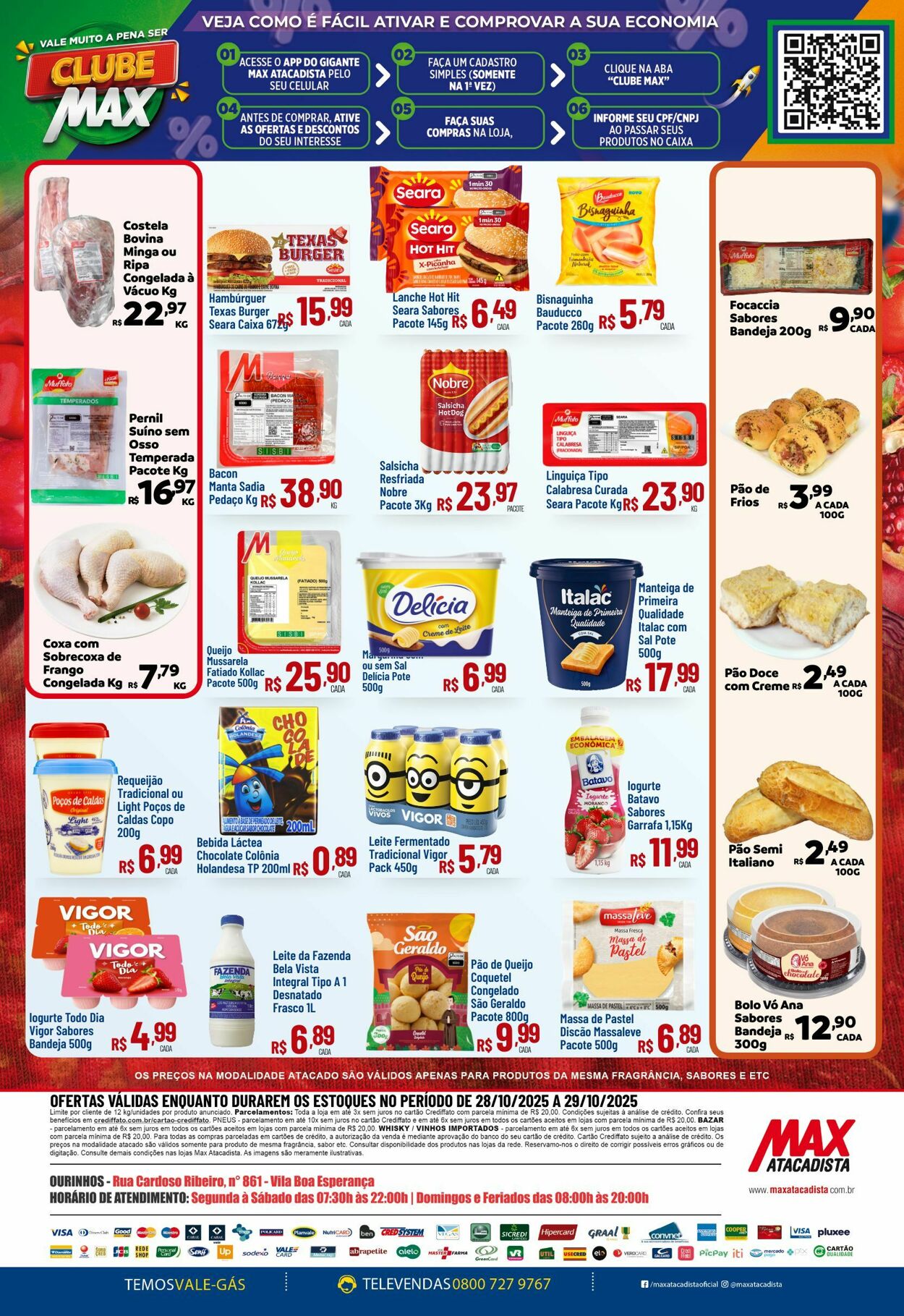 Folheto Max Atacadista 27.10.2025 - 01.11.2025