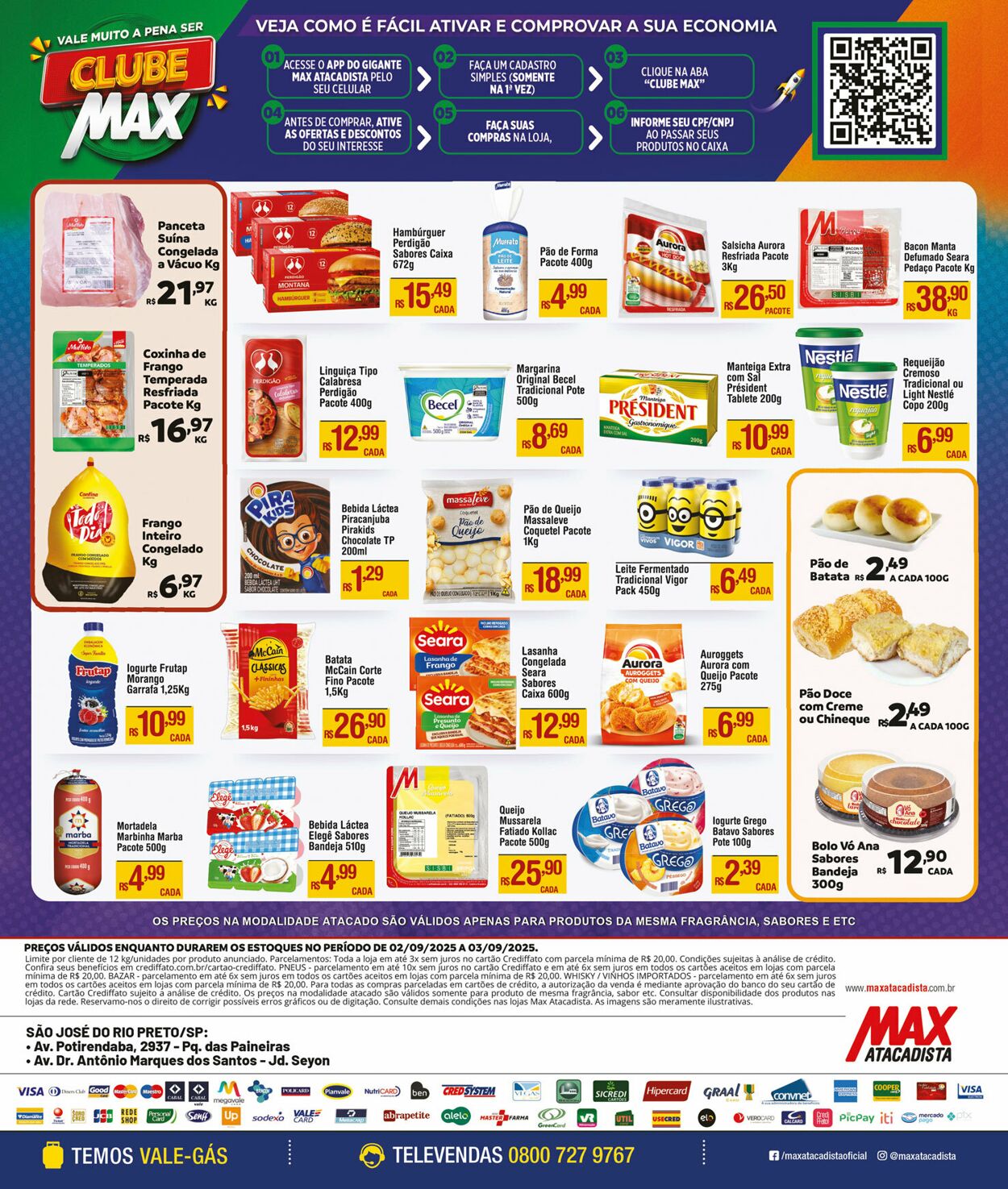Folheto Max Atacadista 01.09.2025 - 06.09.2025