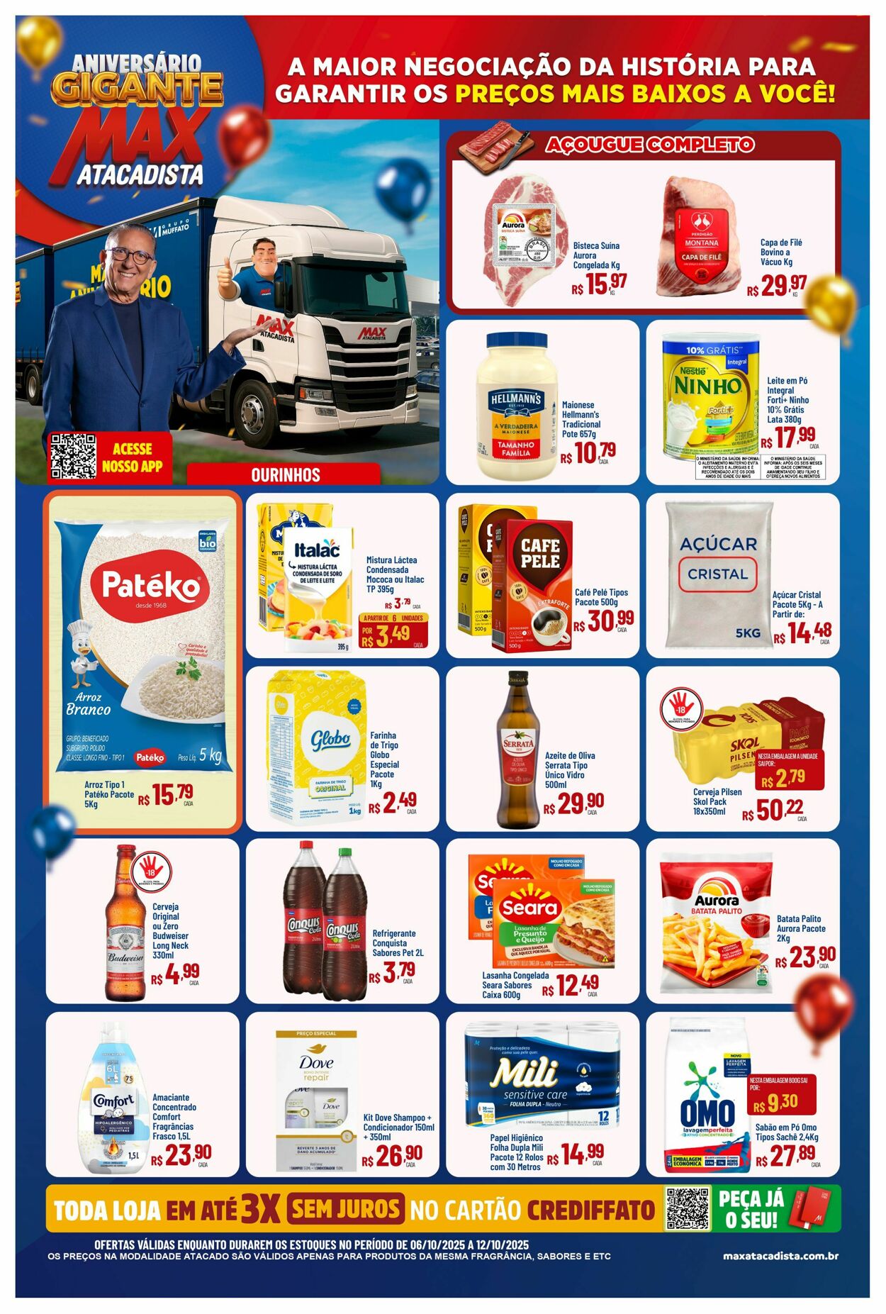 Folheto Max Atacadista 06.10.2025 - 11.10.2025