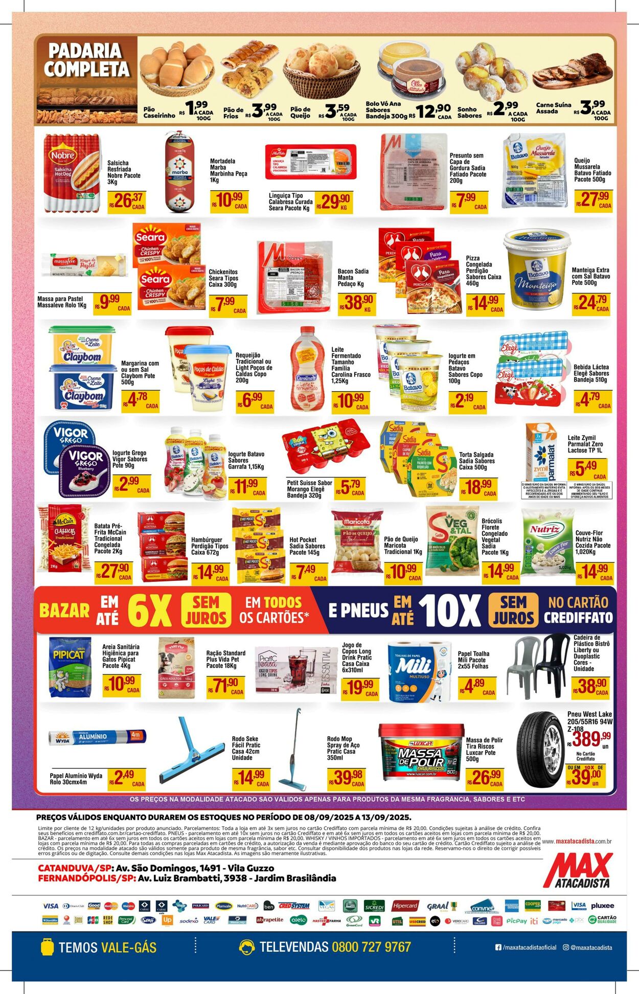 Folheto Max Atacadista 08.09.2025 - 13.09.2025