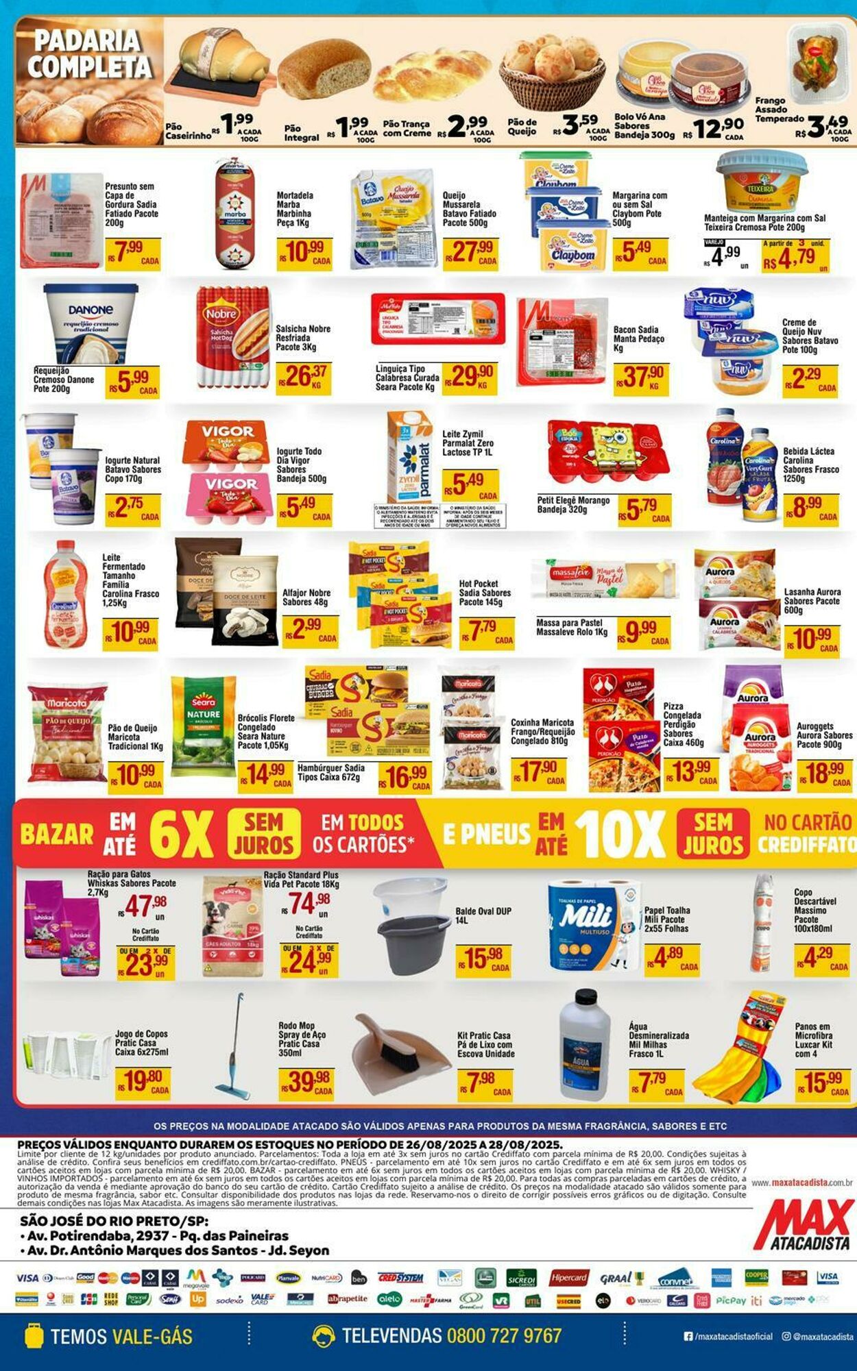 Folheto Max Atacadista 25.08.2025 - 30.08.2025