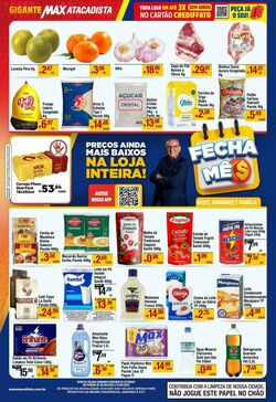 Folheto Max Atacadista 25.08.2025 - 30.08.2025