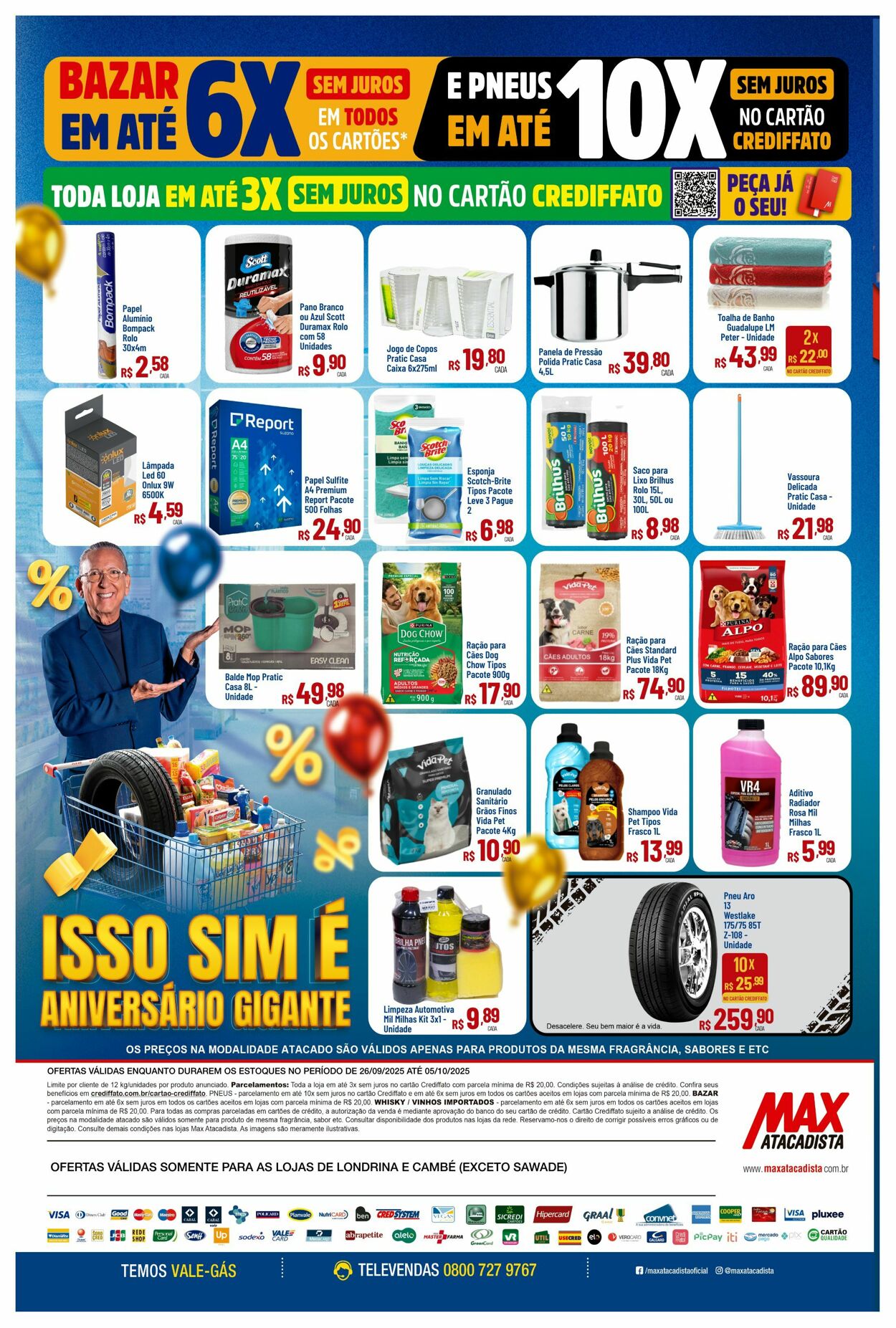 Folheto Max Atacadista 29.09.2025 - 04.10.2025