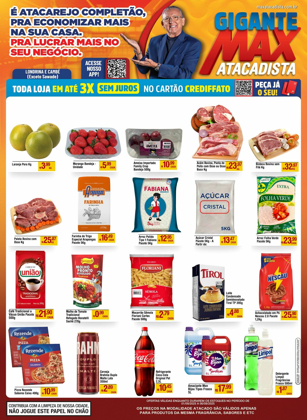 Folheto Max Atacadista 01.09.2025 - 06.09.2025