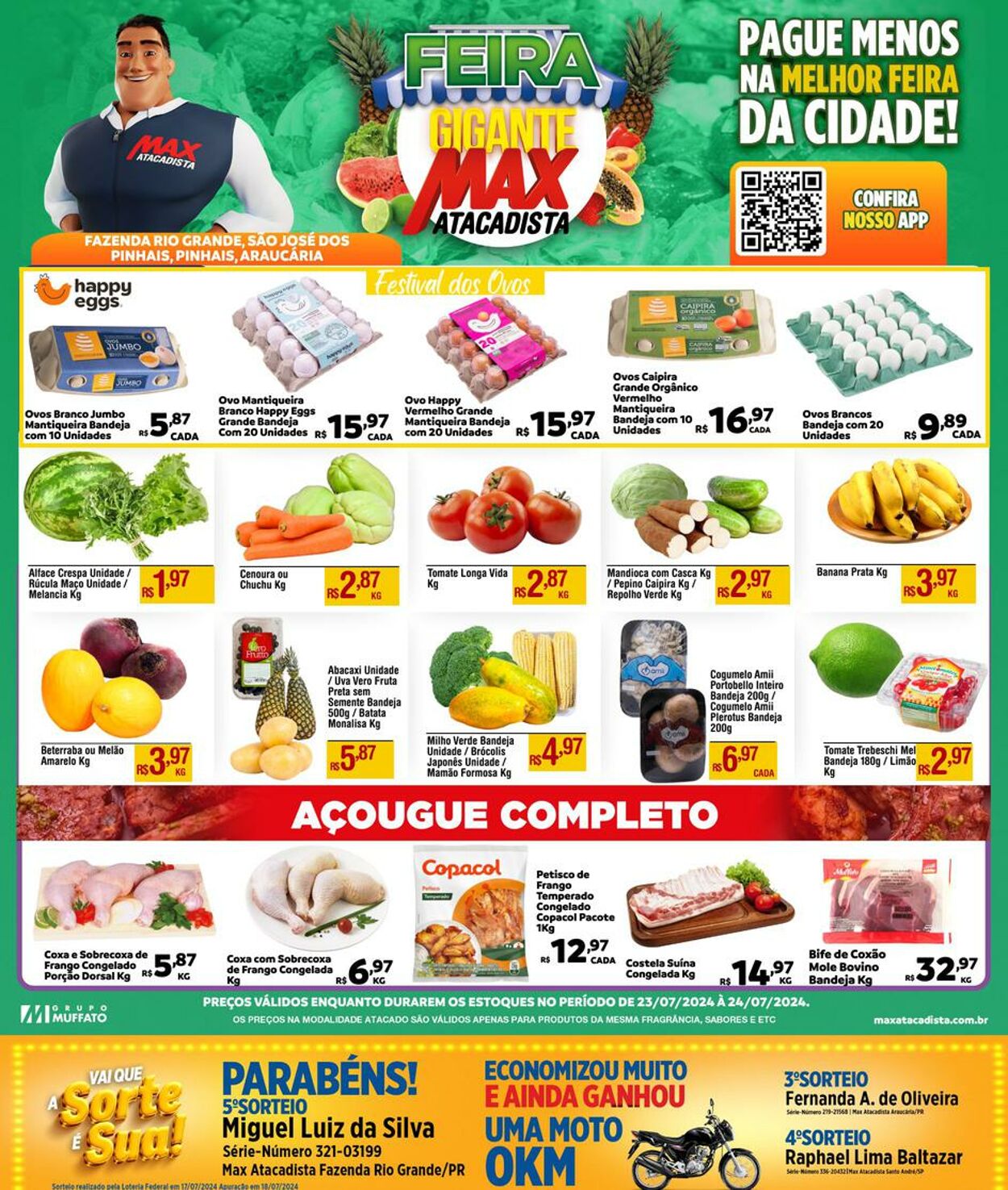 Folheto Max Atacadista 22.07.2024 - 27.07.2024