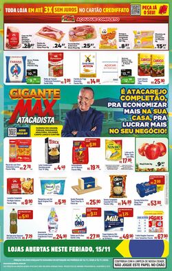 Folheto Max Atacadista 10.11.2025 - 15.11.2025