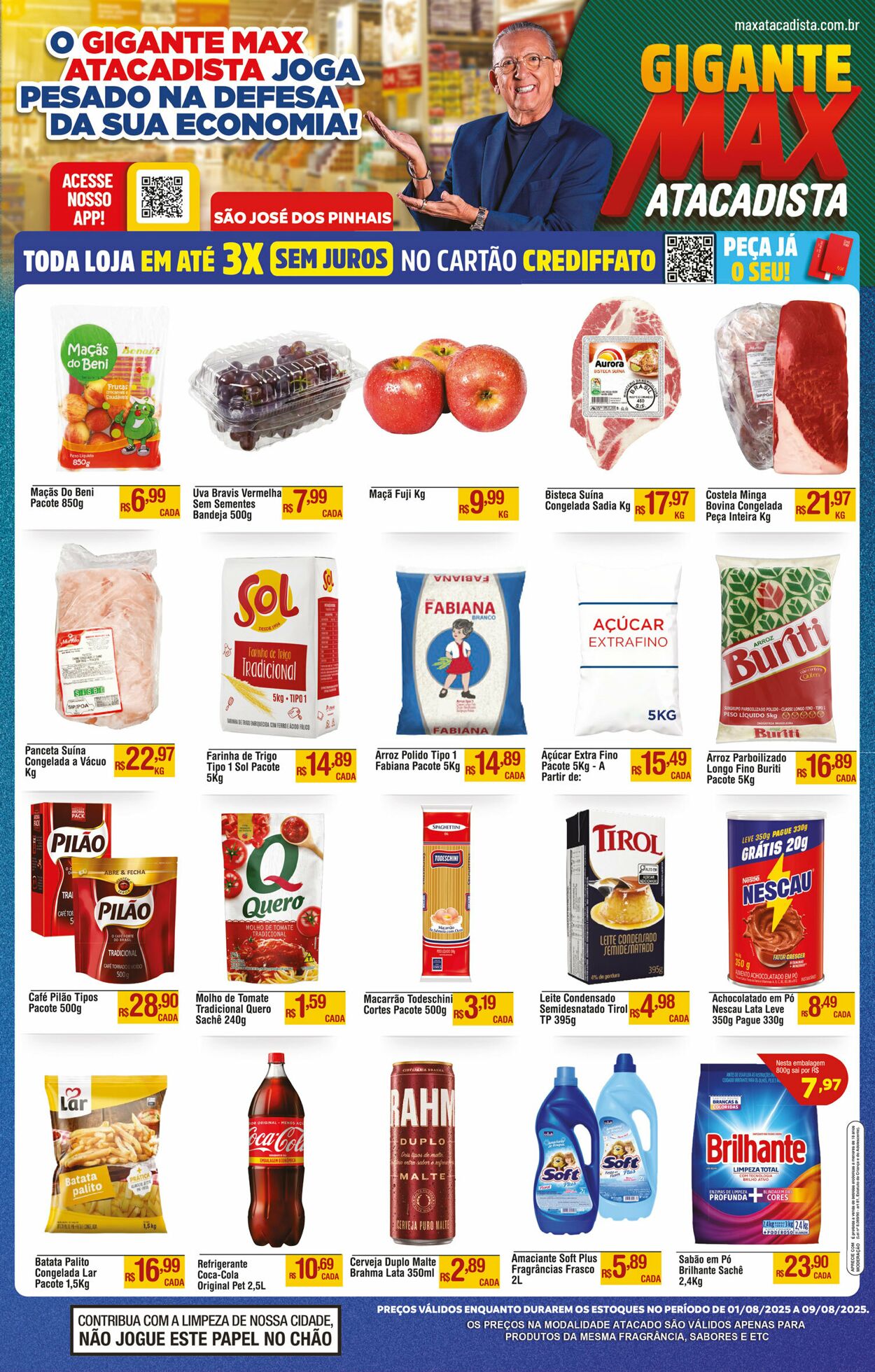 Folheto Max Atacadista 04.08.2025 - 09.08.2025
