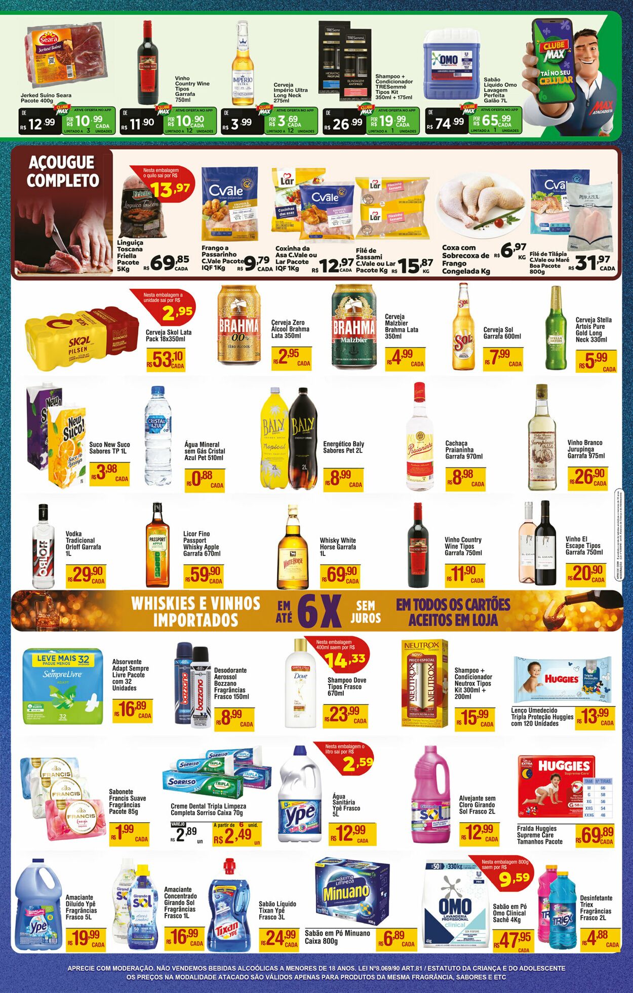 Folheto Max Atacadista 04.08.2025 - 09.08.2025