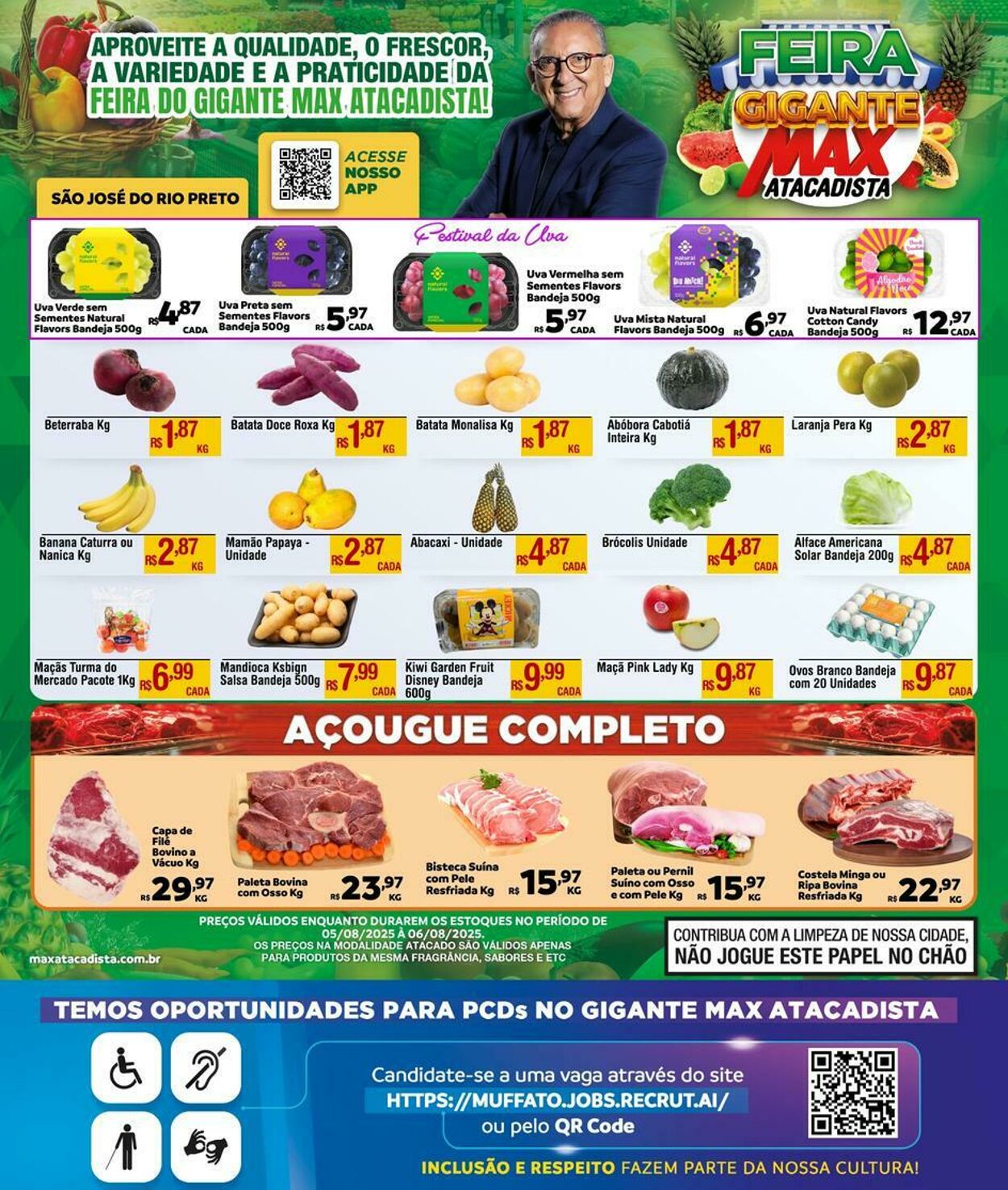 Folheto Max Atacadista 04.08.2025 - 09.08.2025