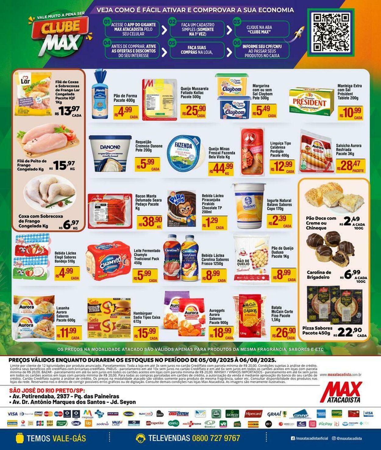 Folheto Max Atacadista 04.08.2025 - 09.08.2025