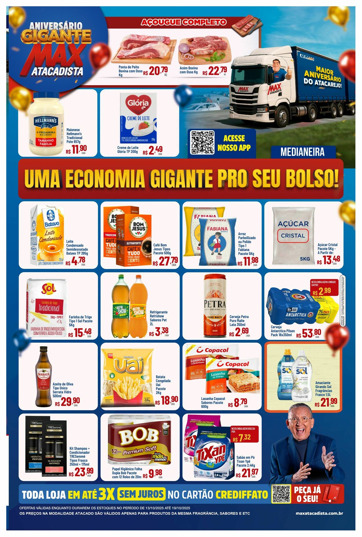 Folheto Max Atacadista 13.10.2025 - 18.10.2025