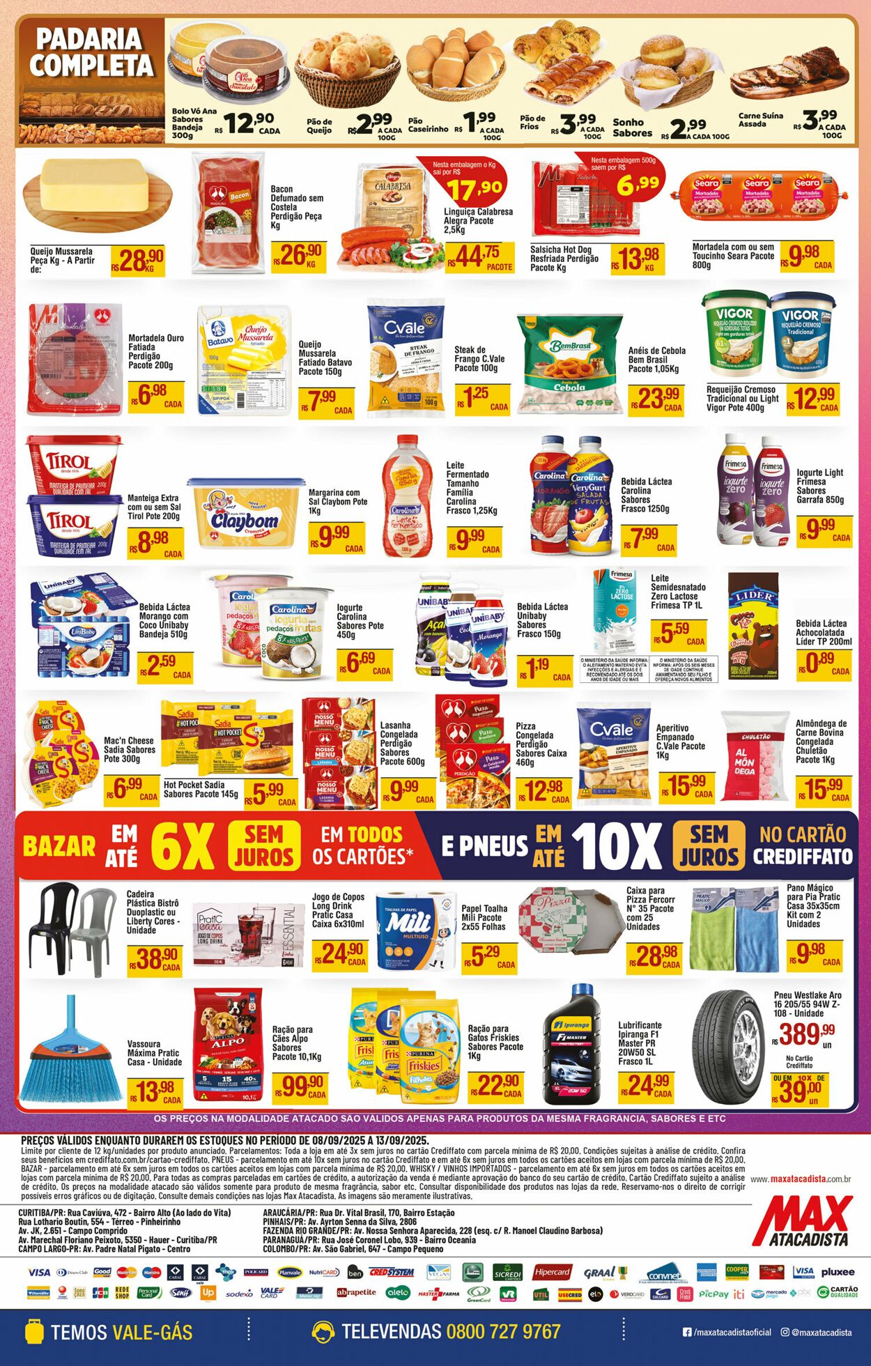 Folheto Max Atacadista 08.09.2025 - 13.09.2025