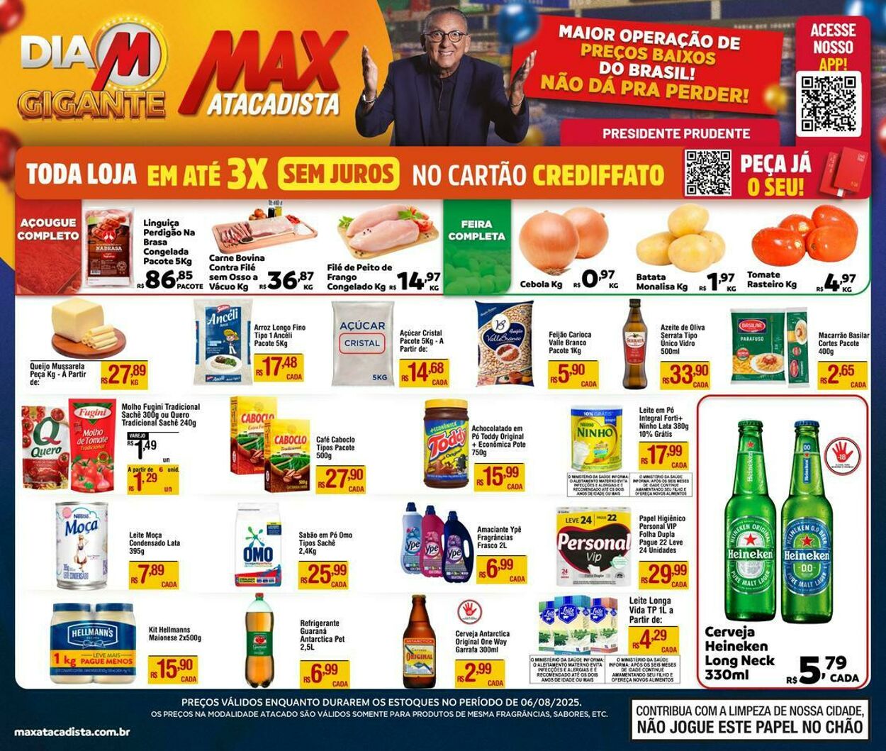 Folheto Max Atacadista 04.08.2025 - 09.08.2025