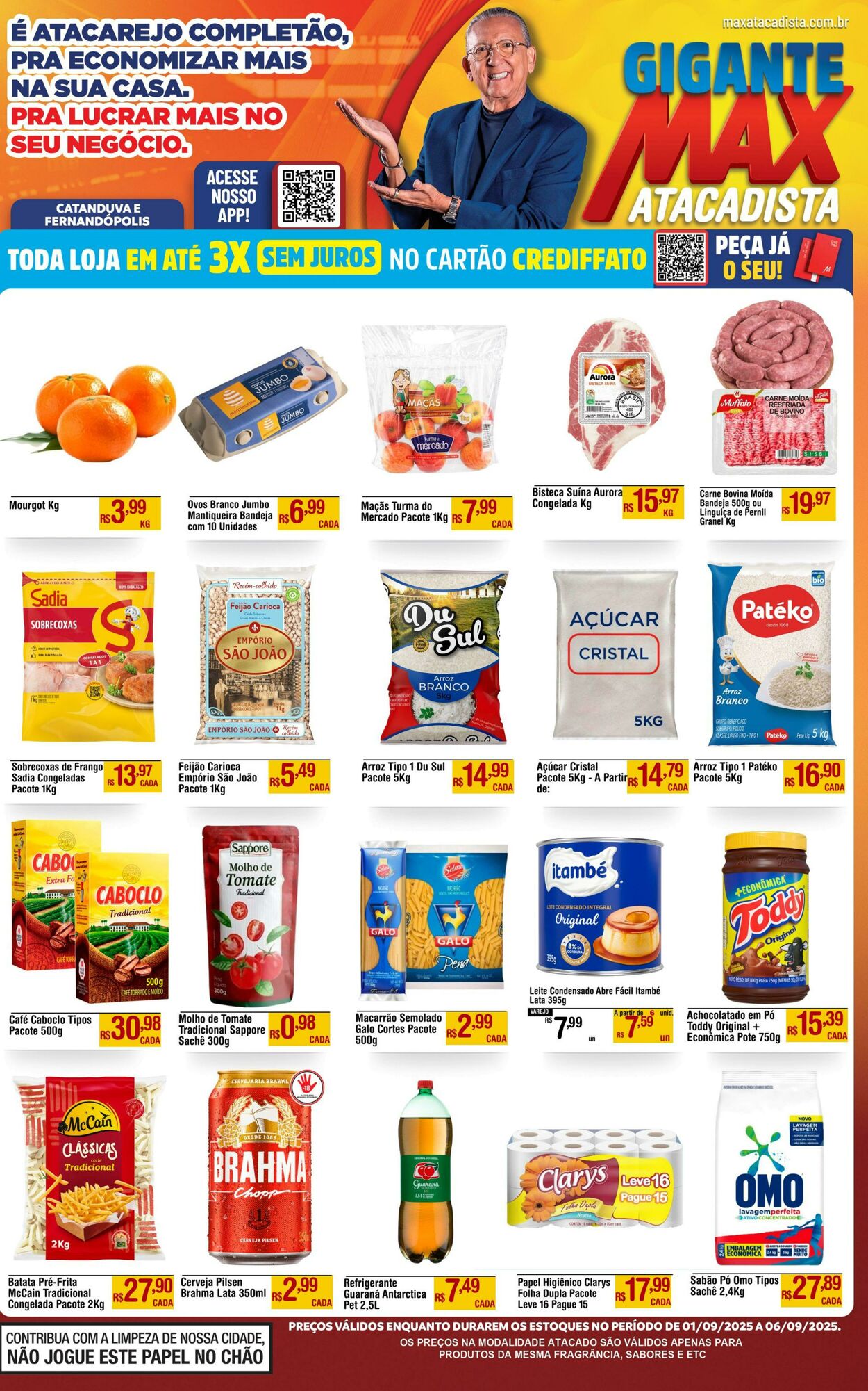 Folheto Max Atacadista 01.09.2025 - 06.09.2025