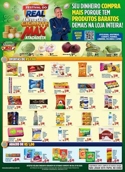 Folheto Max Atacadista 20.10.2025 - 25.10.2025