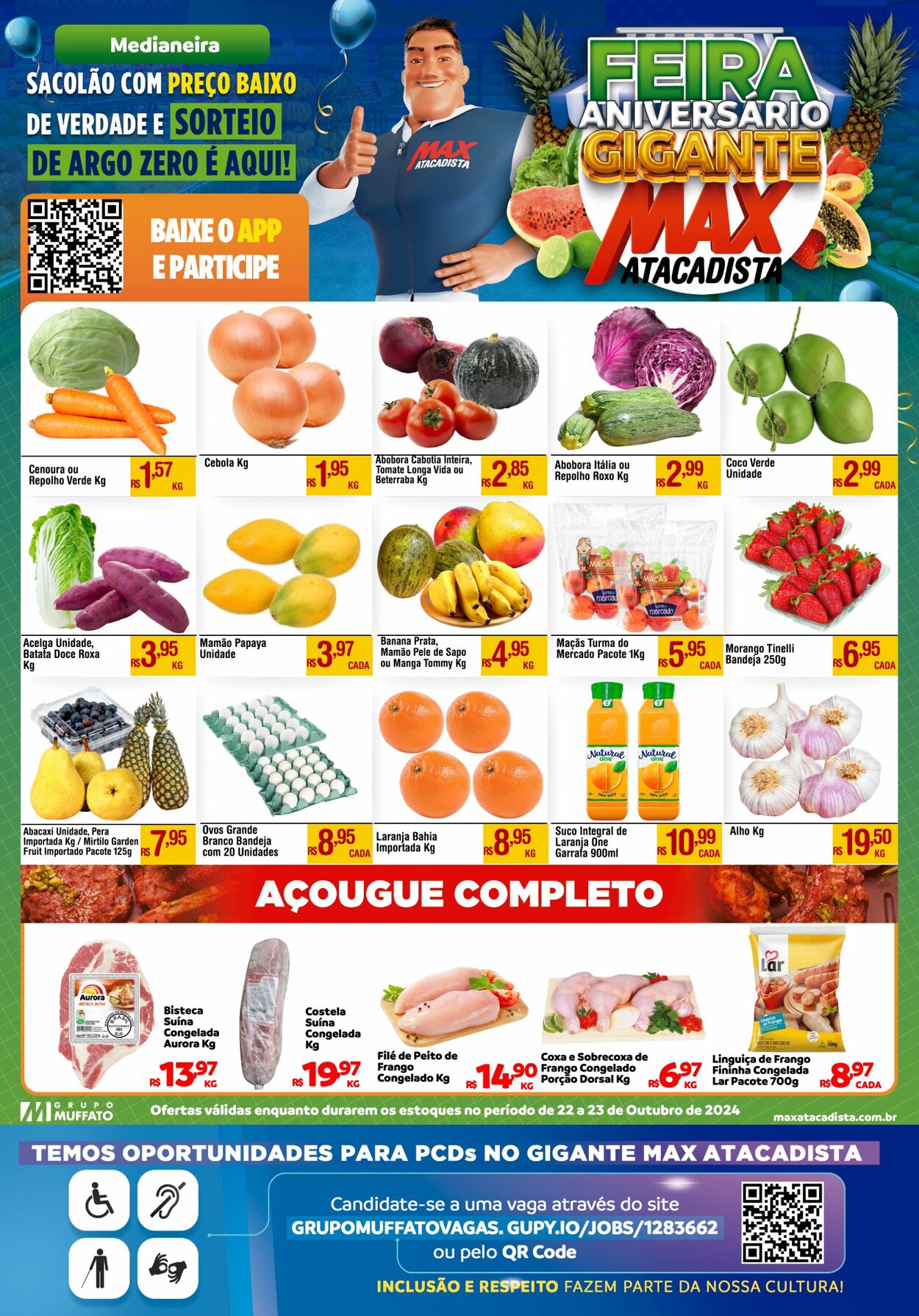 Folheto Max Atacadista 21.10.2024 - 26.10.2024