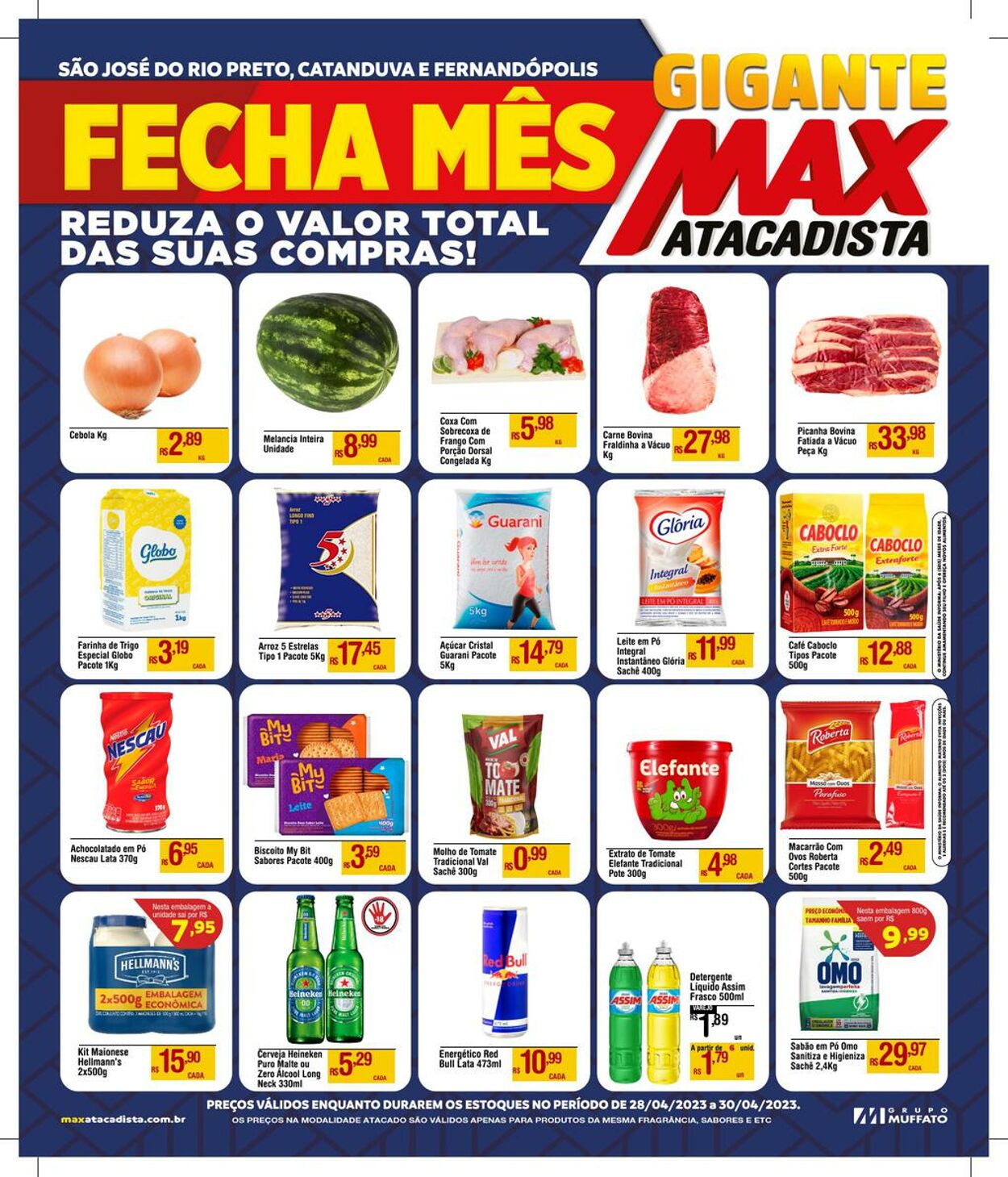 Folheto Max Atacadista 24.04.2023 - 29.04.2023