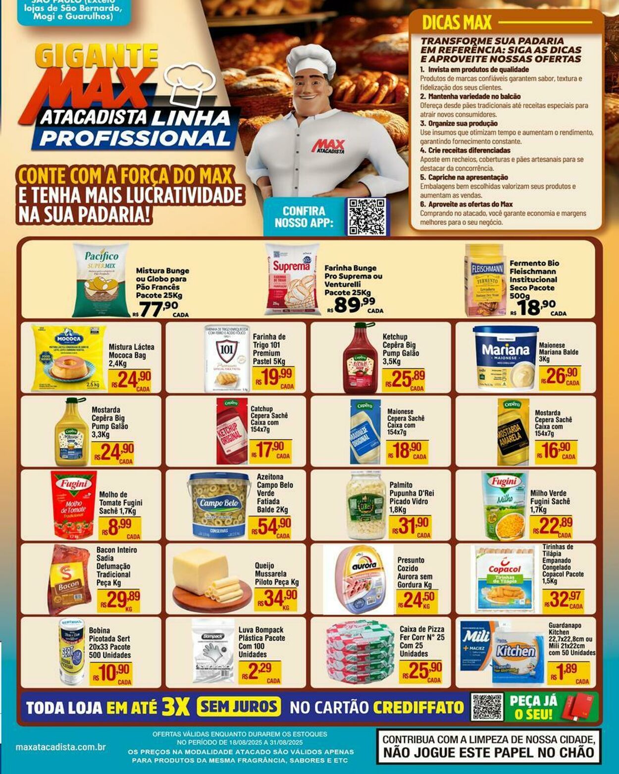 Folheto Max Atacadista 18.08.2025 - 23.08.2025