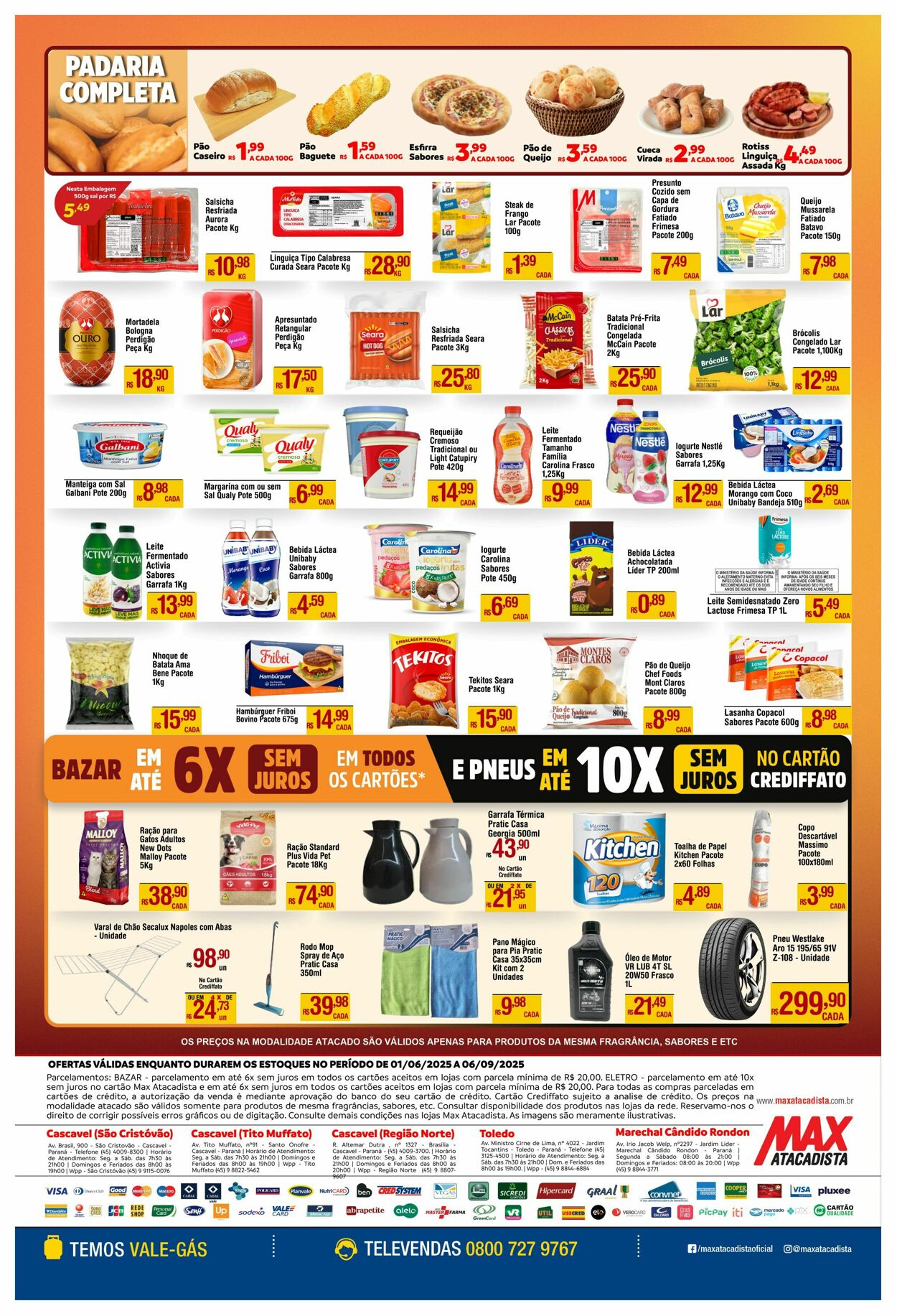 Folheto Max Atacadista 01.09.2025 - 06.09.2025