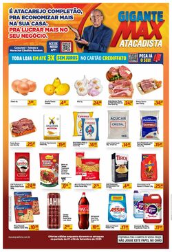 Folheto Max Atacadista 01.09.2025 - 06.09.2025
